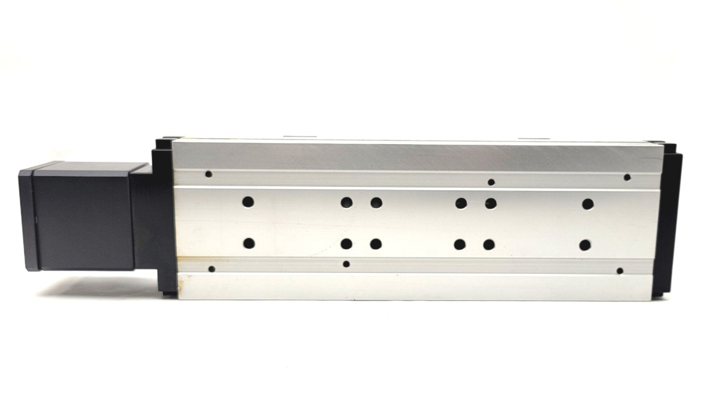 Used Parker 404100XRMPD3 Linear Stage Actuator Travel: 100mm, Lead: 10mm, NEMA 17