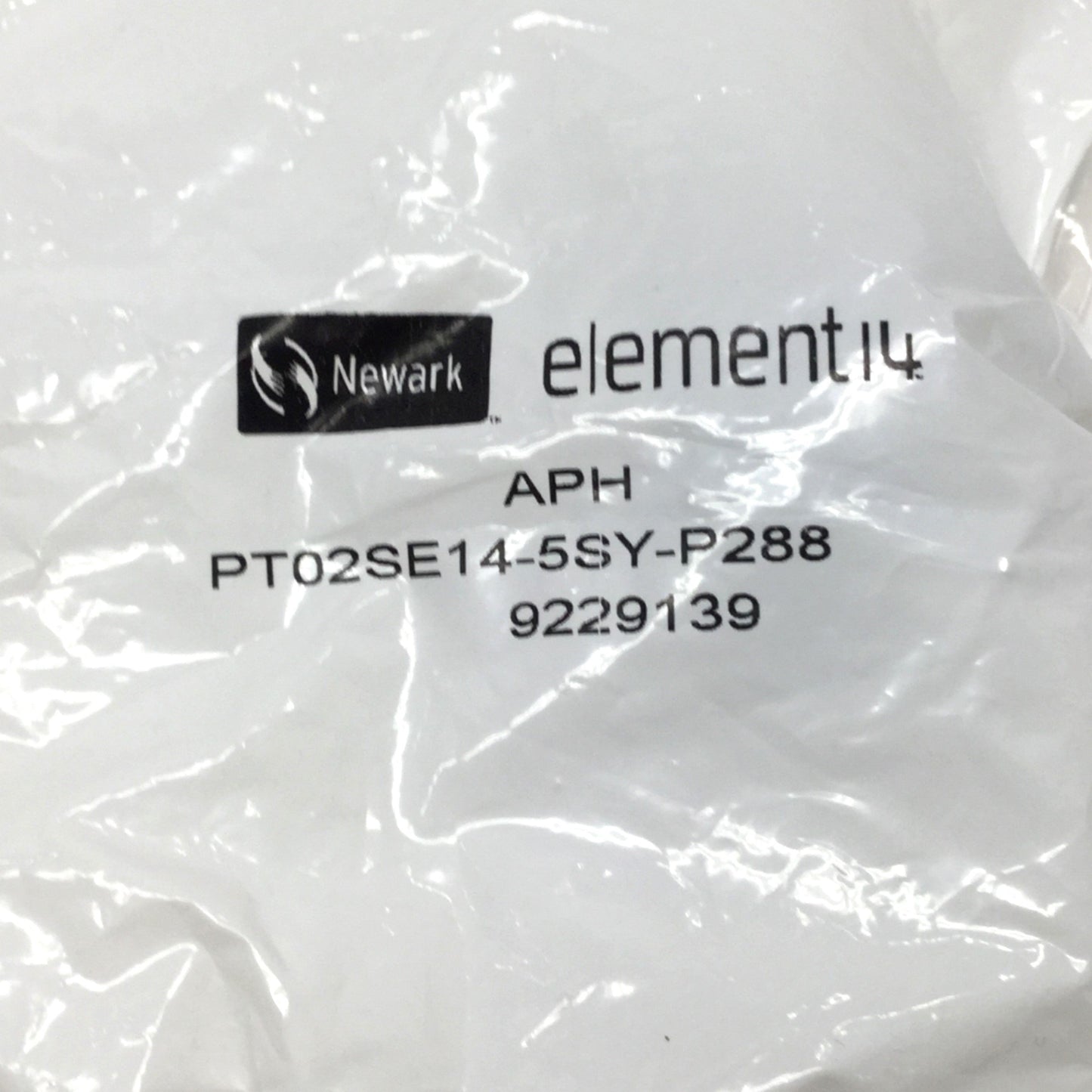 New Amphenol PT02SE14-5SY-P288 Box Mount Circular Bayonet Connector, 5-Pos, 13A