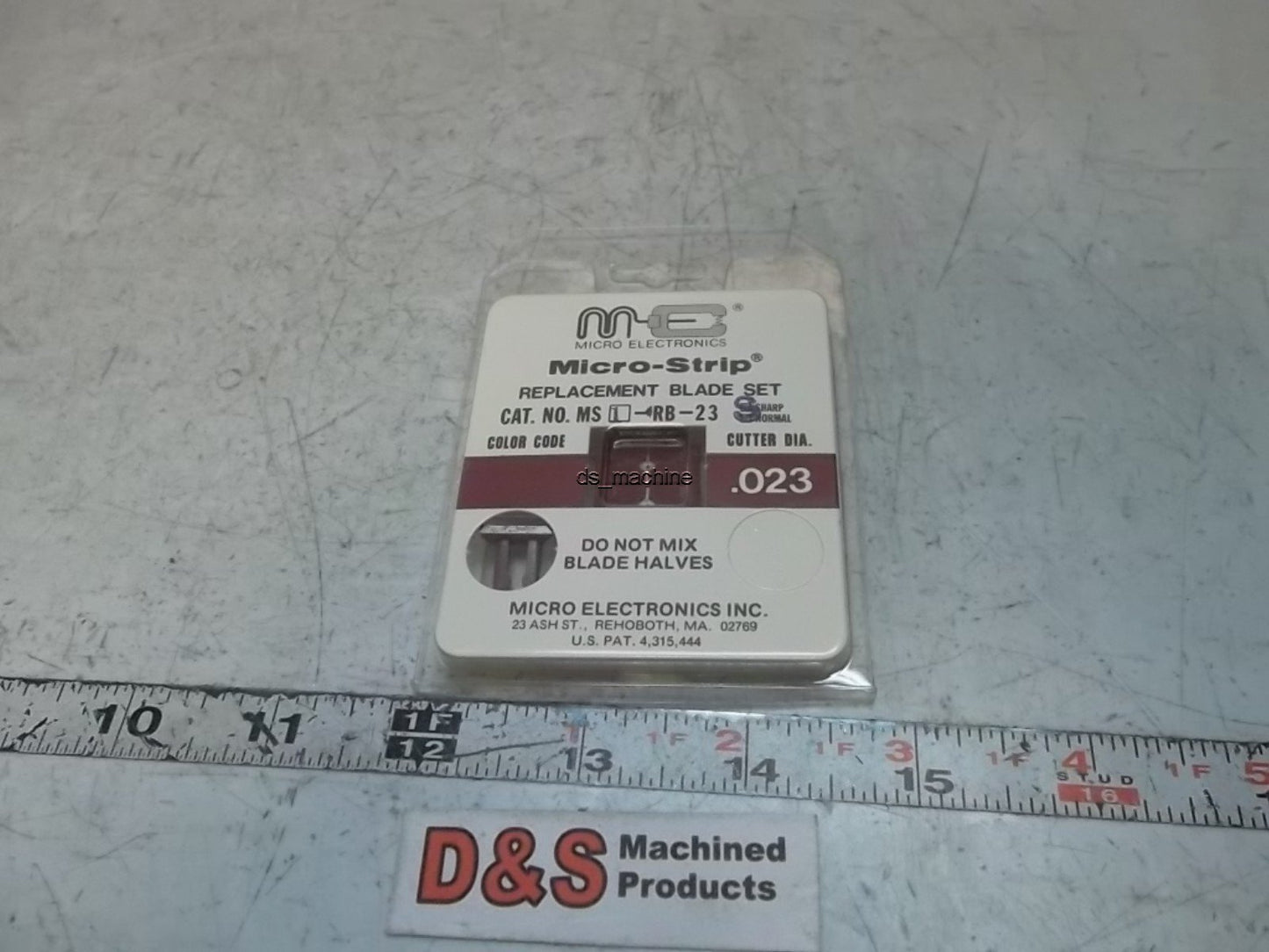 New Micro-Strip MS1-RB-23 Replacement Blade Set