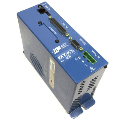 Used Applied Motion STAC6-S 1-Axis Micro Stepper Motor Drive Controller 120VAC 6A