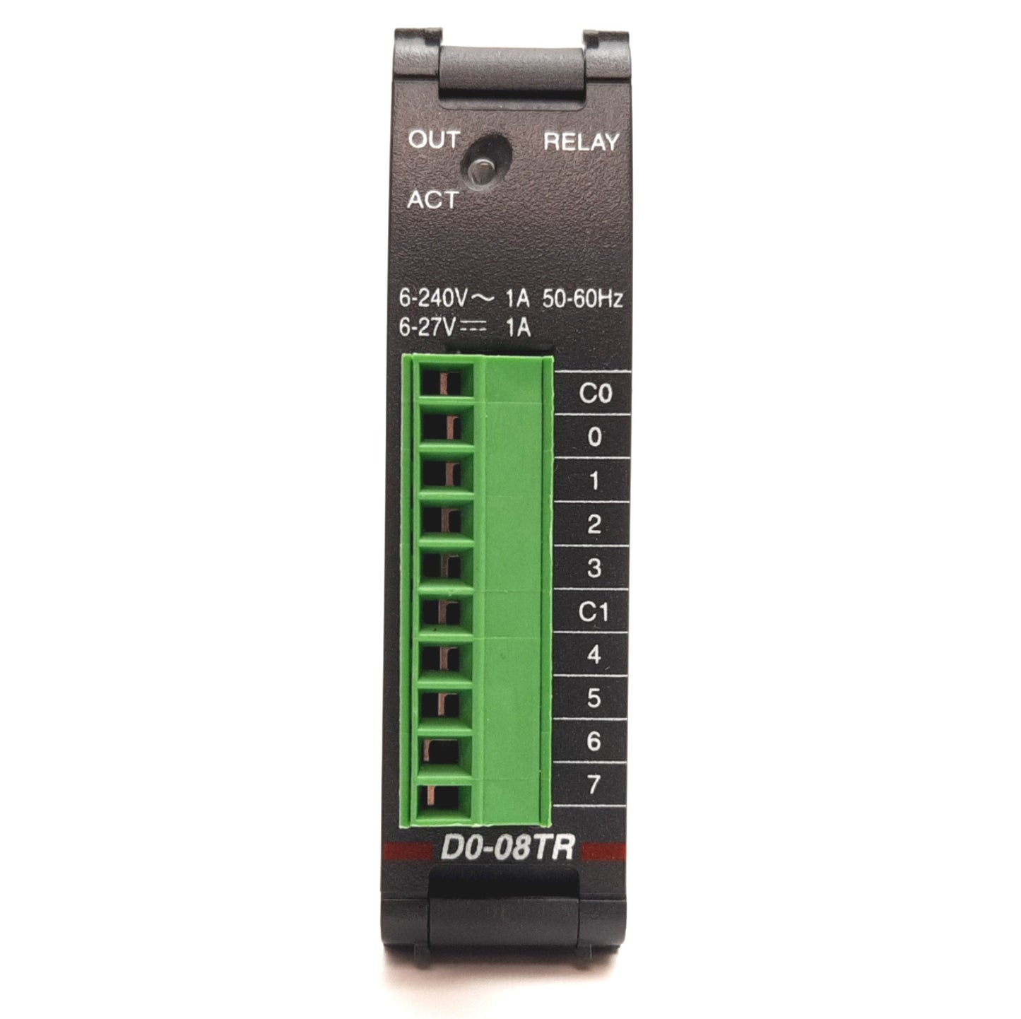 Used Automation Direct D0-08TR DirectLOGIC Relay Output Module, 8-Point, SPST