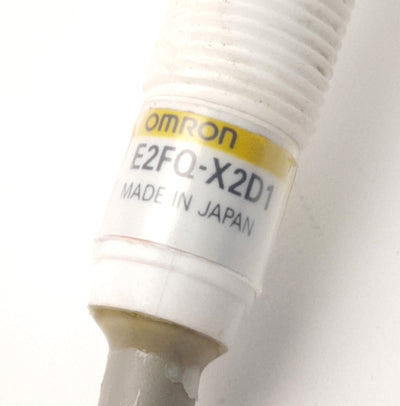 Omron E2FQ-X2D1 Chem-Resistant Proximity Switch 12-24v DC, 2mm Range, M12 Barrel