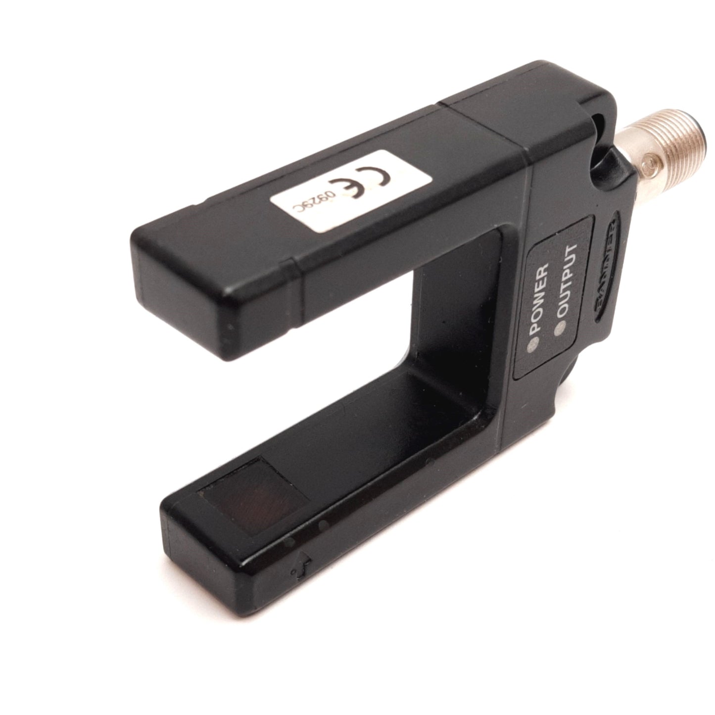 Used Banner SLE30B6VQ Slot Sensor, 30mm Slot, 10-30VDC, PNP NPN, 5-Pin M12 Male