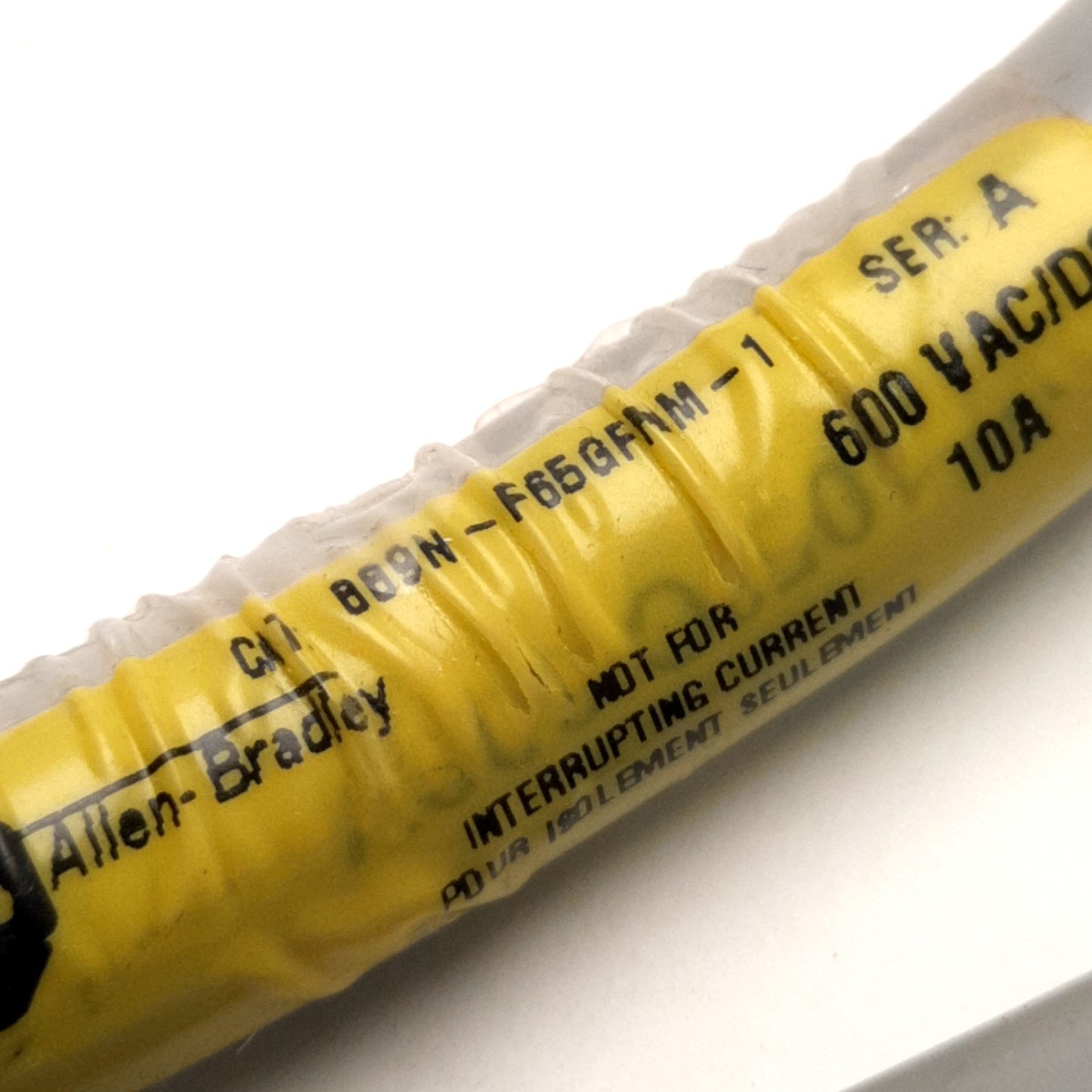 New Allen Bradley 889N-F65GFNM-1 Mini / Mini Plus Cable, 5-Pin Male to Female, 1m