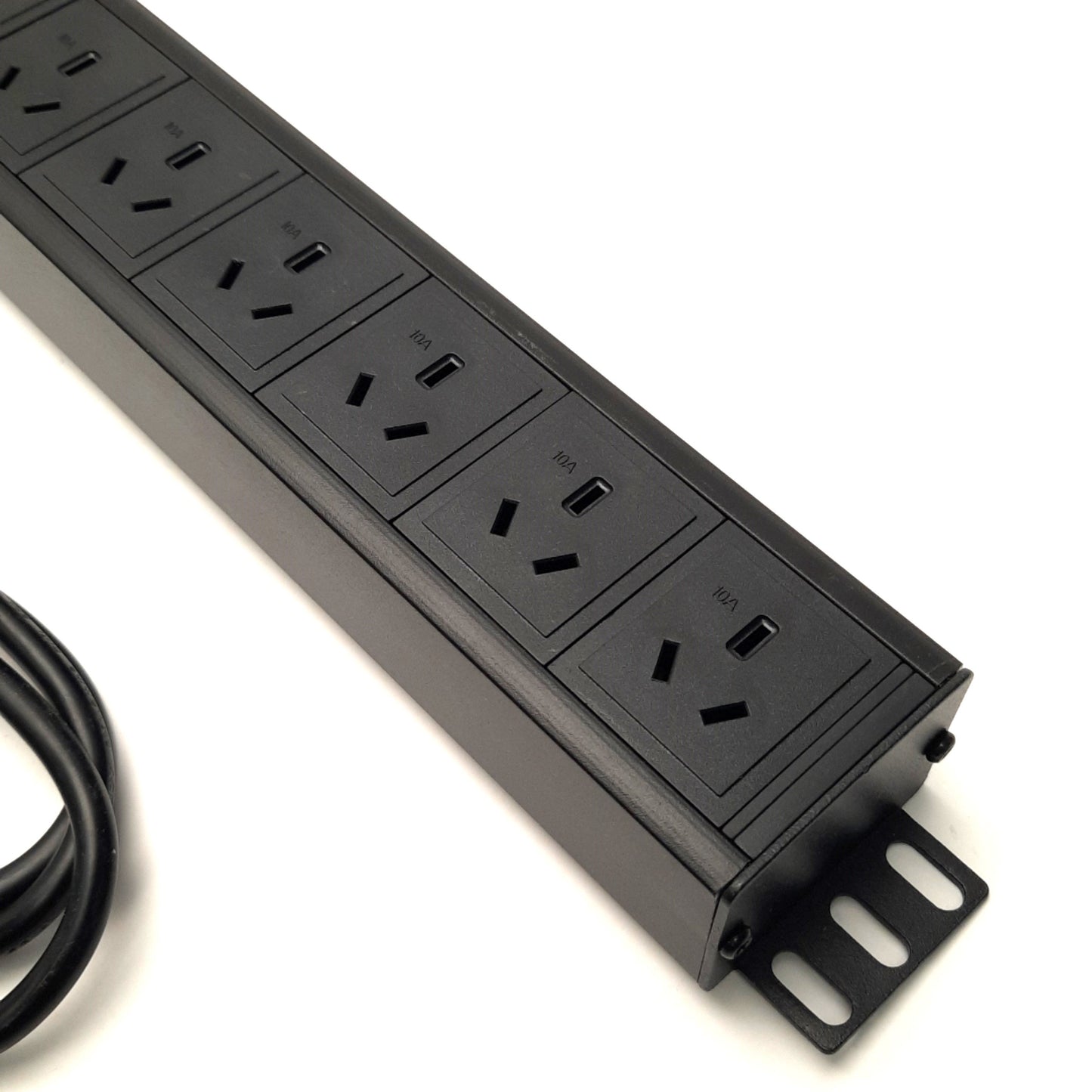 New International Configurations 60808 Power Distribution Unit 250v 10A, 19" x 1.25"