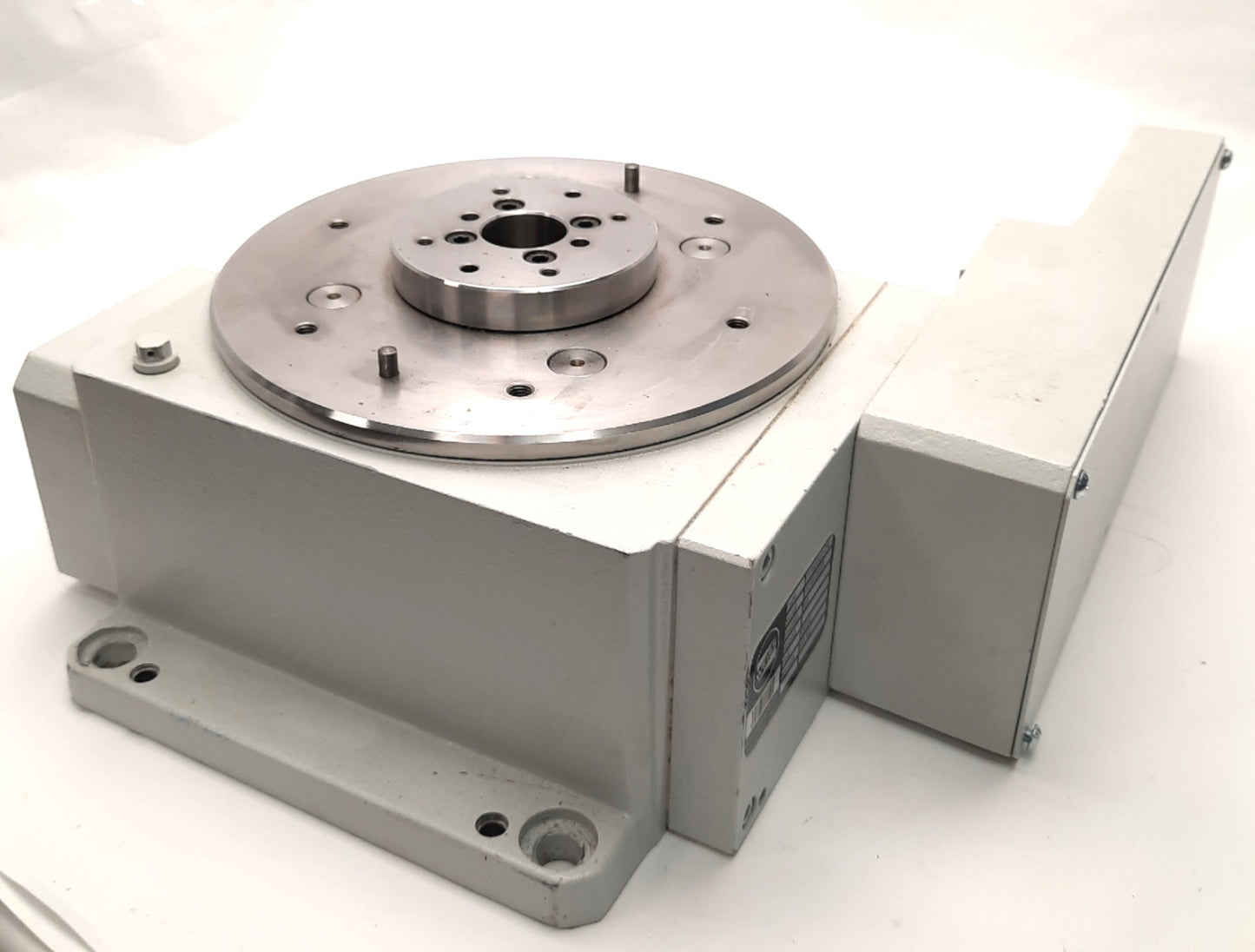 Used Weiss TC0220T-74 Rotary Indexing Table 220mm Flange, 63/71 Motor, 145 Nm