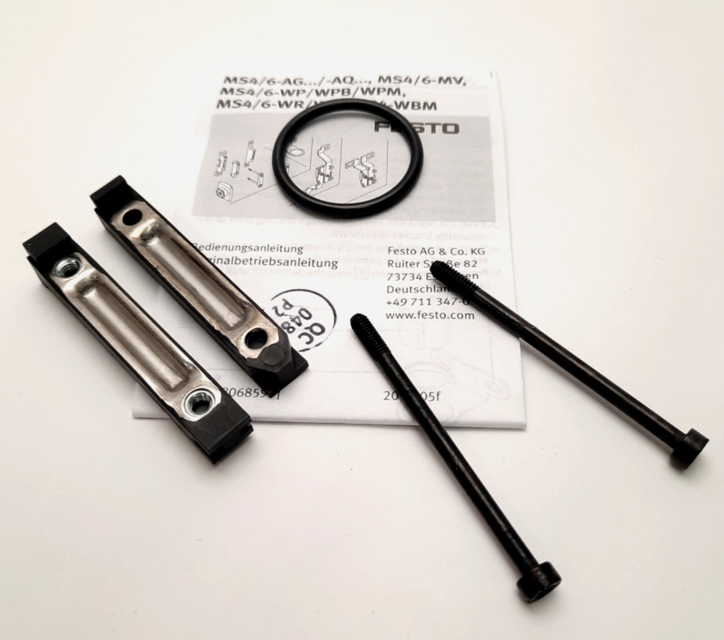 New Lot of 4 Festo MS6-MV 532799 MS6-MV1 Module Connector MS Series, Size 6