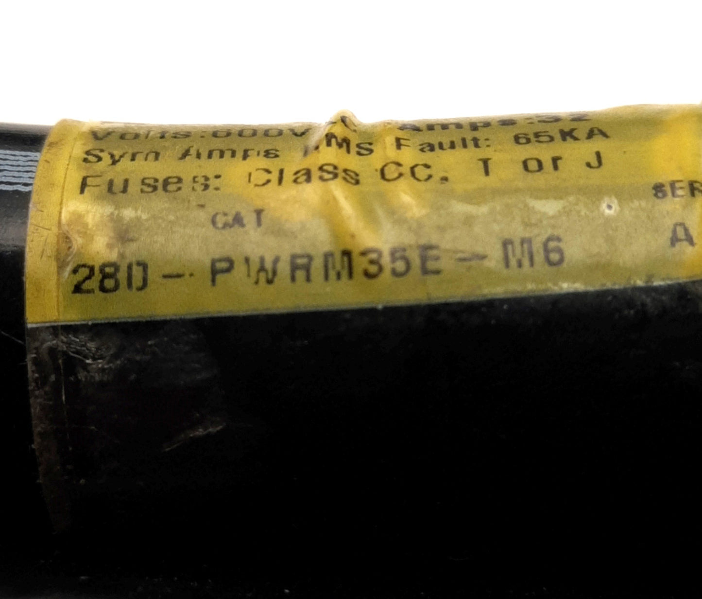 Used Allen-Bradley 280-PWRM35E-M6 ArmorConnect Power Trunk Cable, M35 4-Pin, 6m