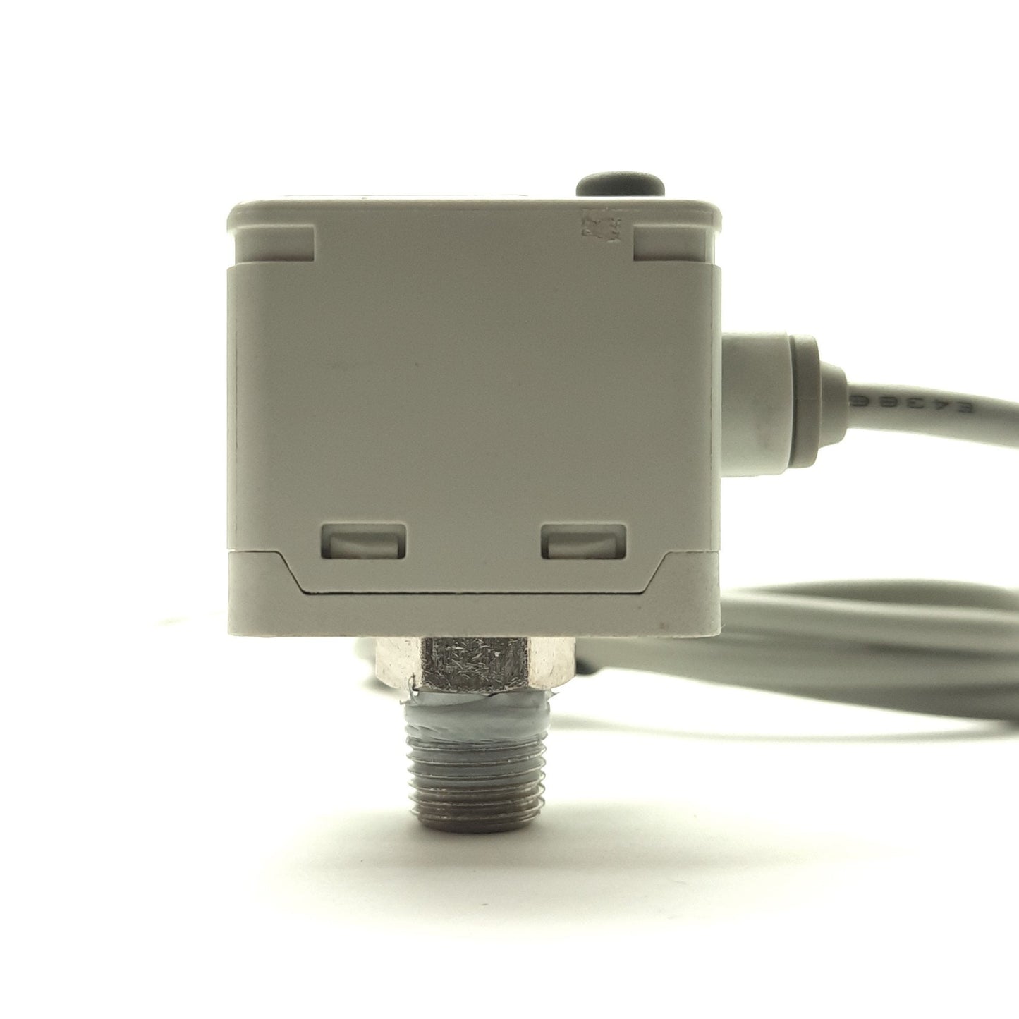 Used SMC ISE40A-01-V Digital Pressure Switch, -0.1 to 1.0MPa, PNP, 1/8"NPT, 12-24VDC