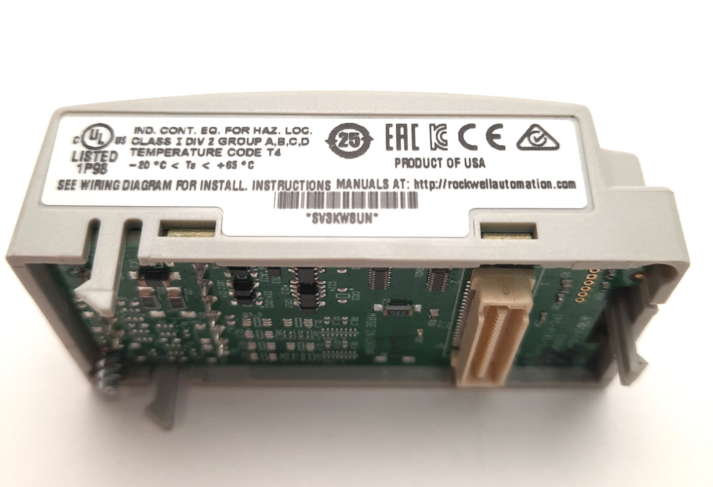 Used Allen-Bradley 2080-OB4 Micro800 Plug-In Module 4-Point, 12/24v DC Source Output