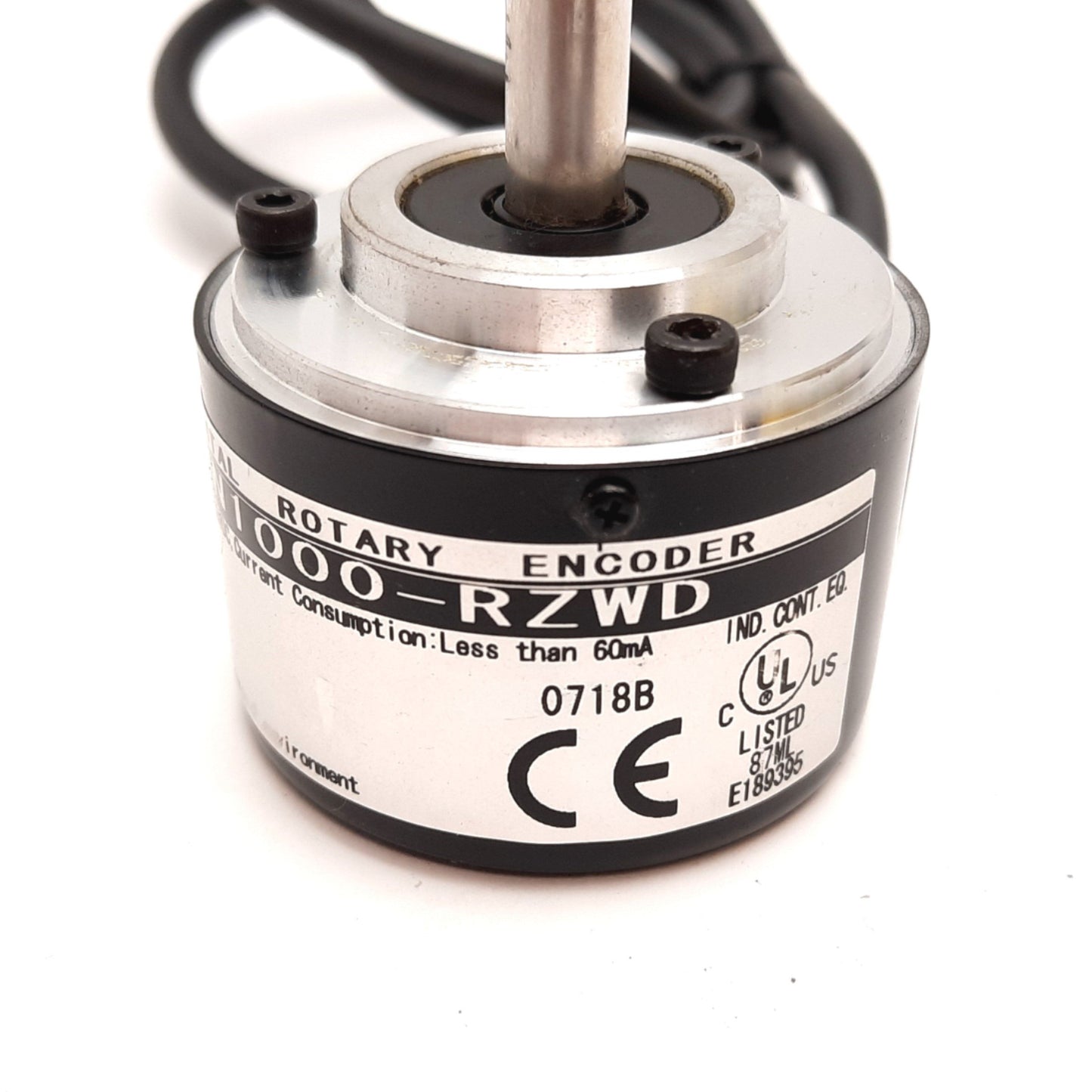 Used Automation Direct TRD-N1000-RZWD Incremental Rotary Encoder, 1000ppr, 8mm Shaft