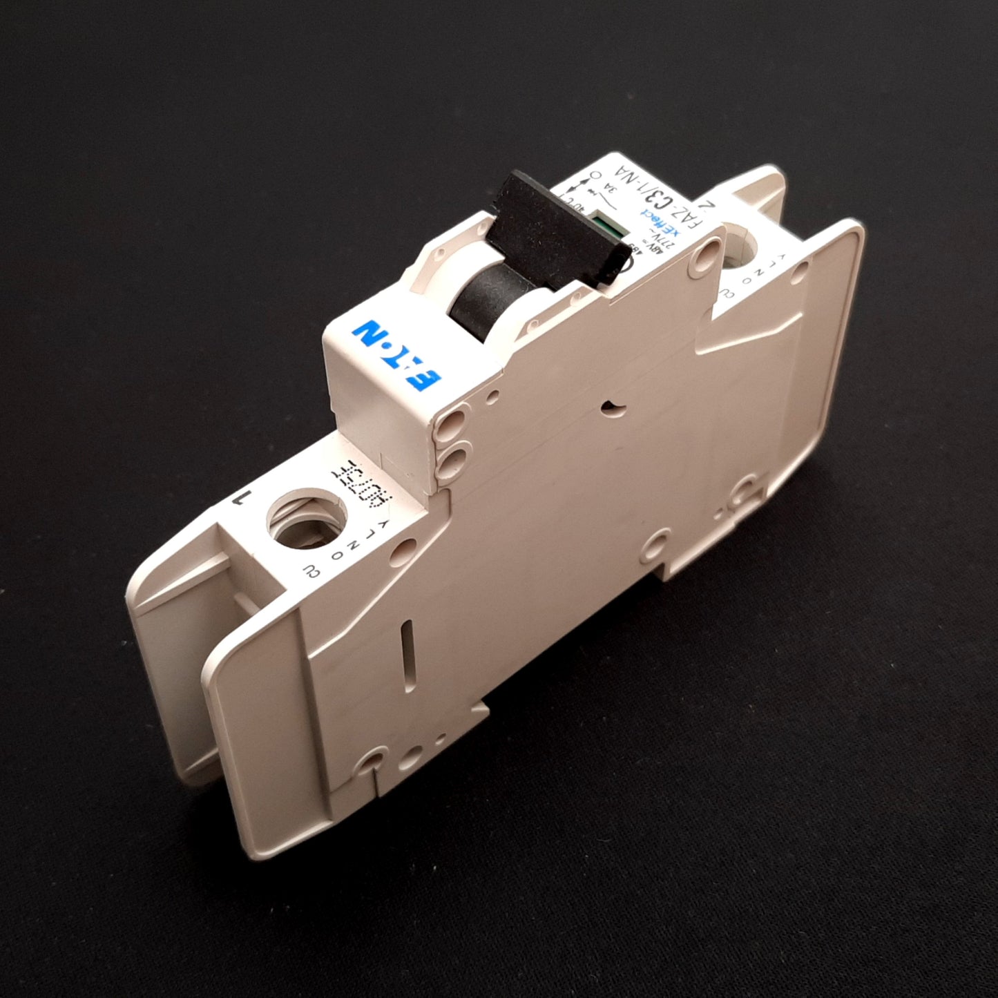 Used Eaton FAZ-C3/1-NA Circuit Breaker, 1-Pole, C-Curve, 48VDC 277VAC 3A