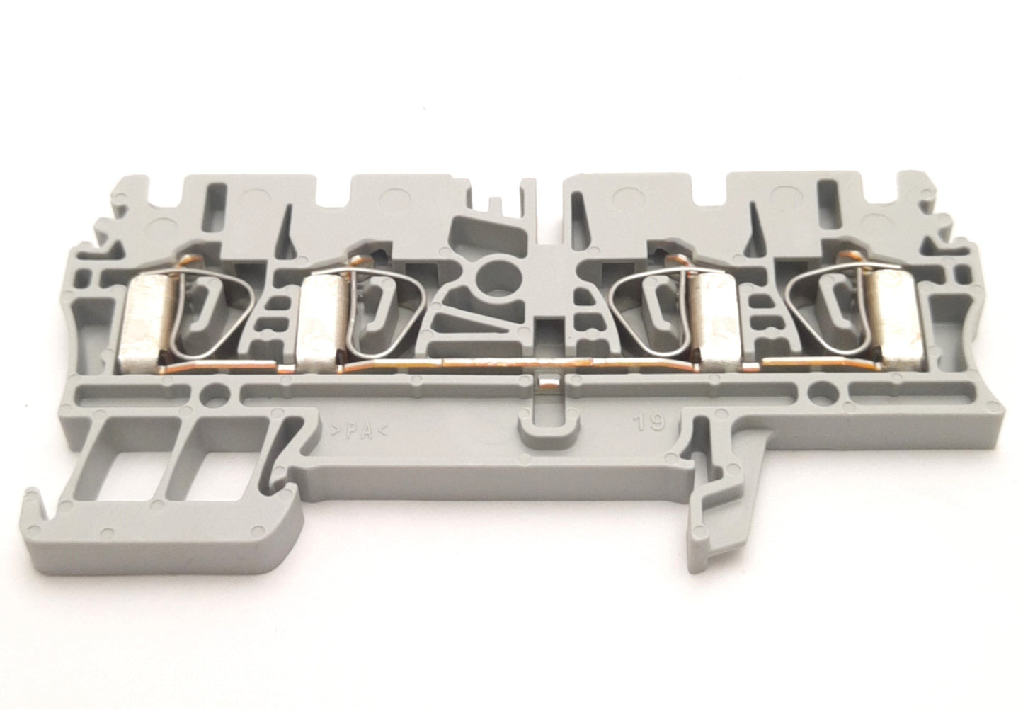 Used Lot of 15 Allen Bradley 1492-L3Q Feed-Through Terminal Blocks 25A 600V