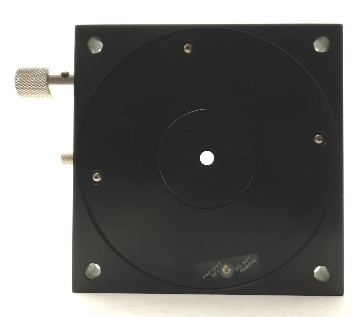 Used Parker 10000 Rotary Positioner/Table 2 3/4" 6arc-min 360 .25"Aperture 25lb Load