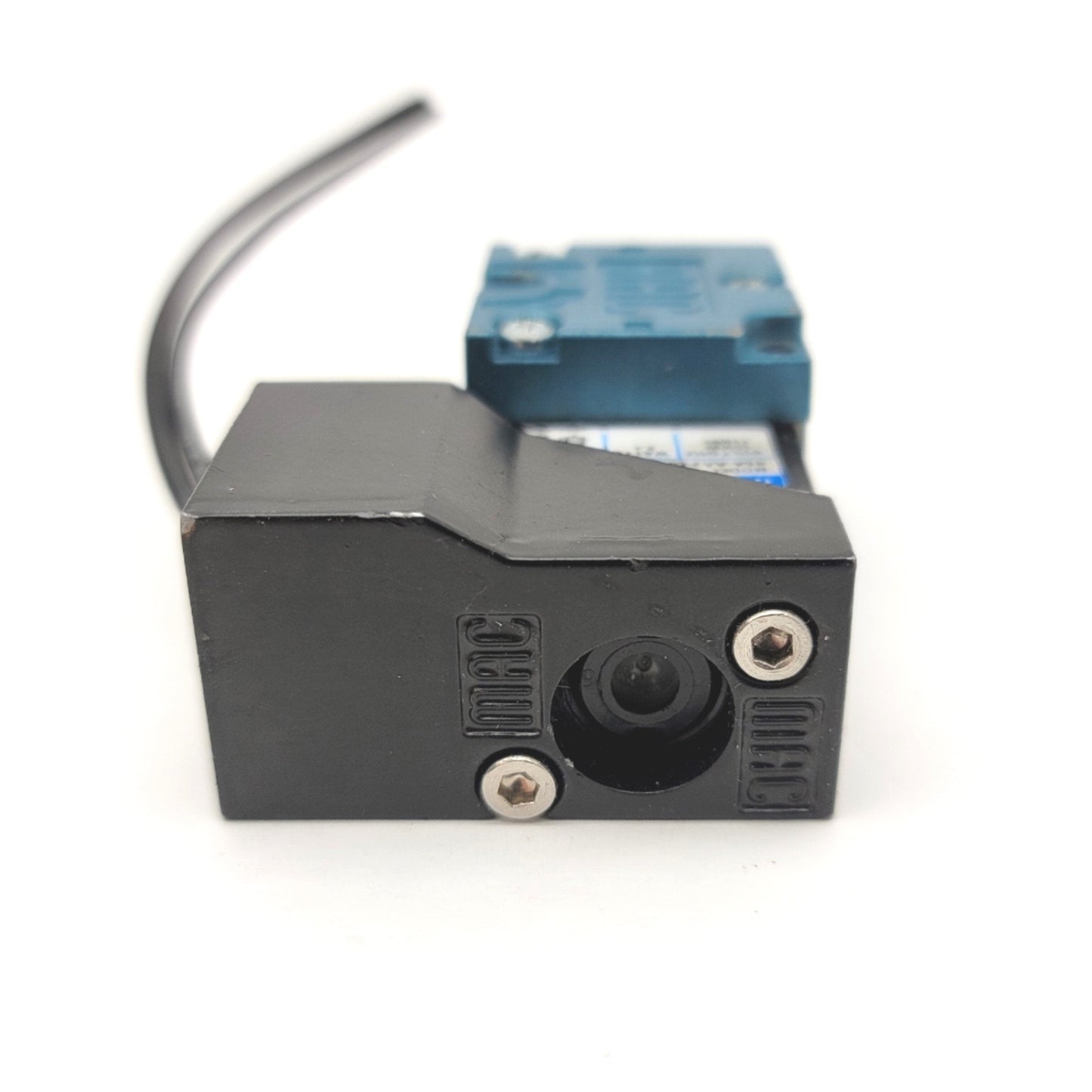 Used MAC 45A-AA2-DAAA-1CM Solenoid Valve 2-Pos 4-Way, 120VAC Coil, 1/8"NPT