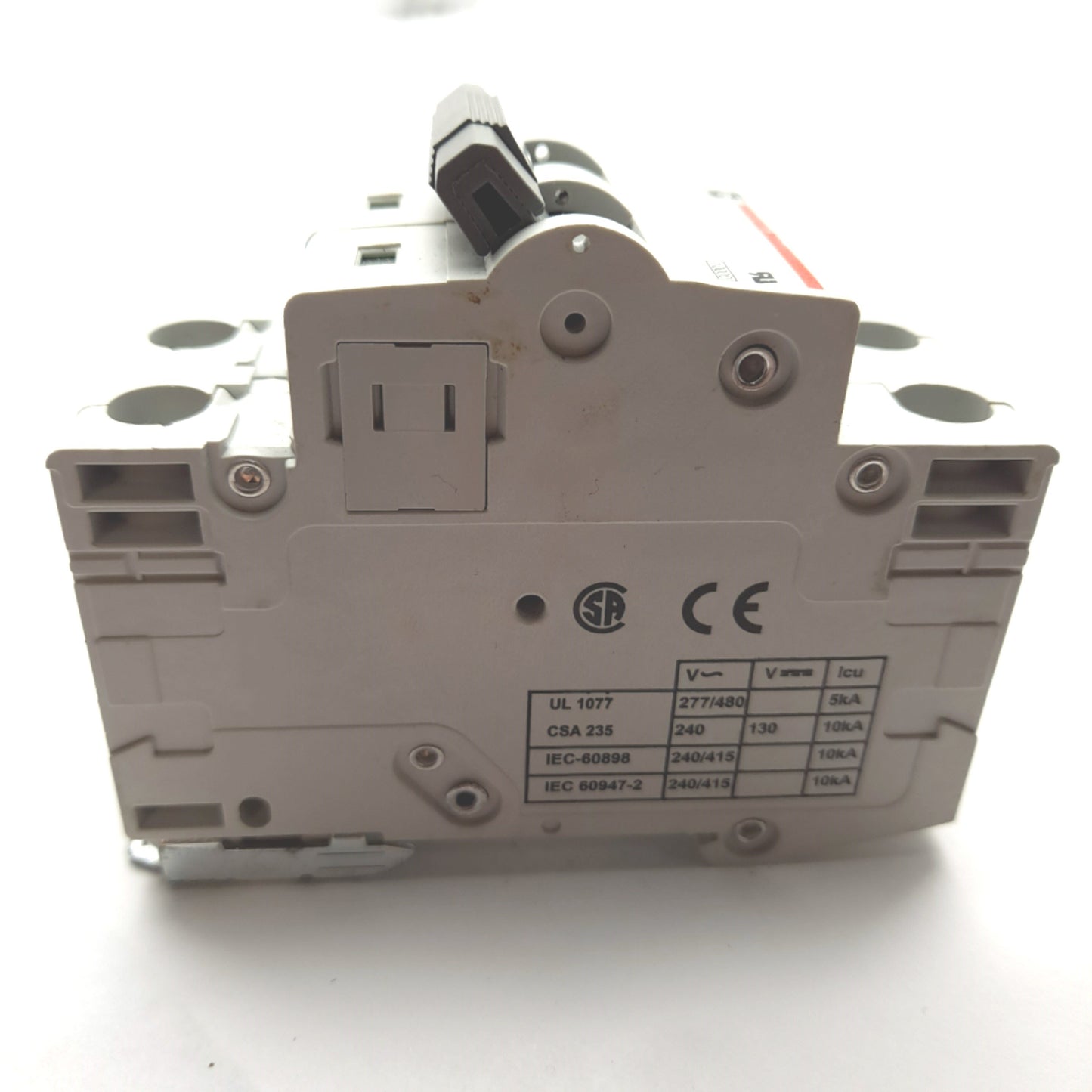 Used Cutler Hammer WMS2C07 C7 Circuit Breaker, 2-Pole, C-Curve, Rating: 7A 415VAC