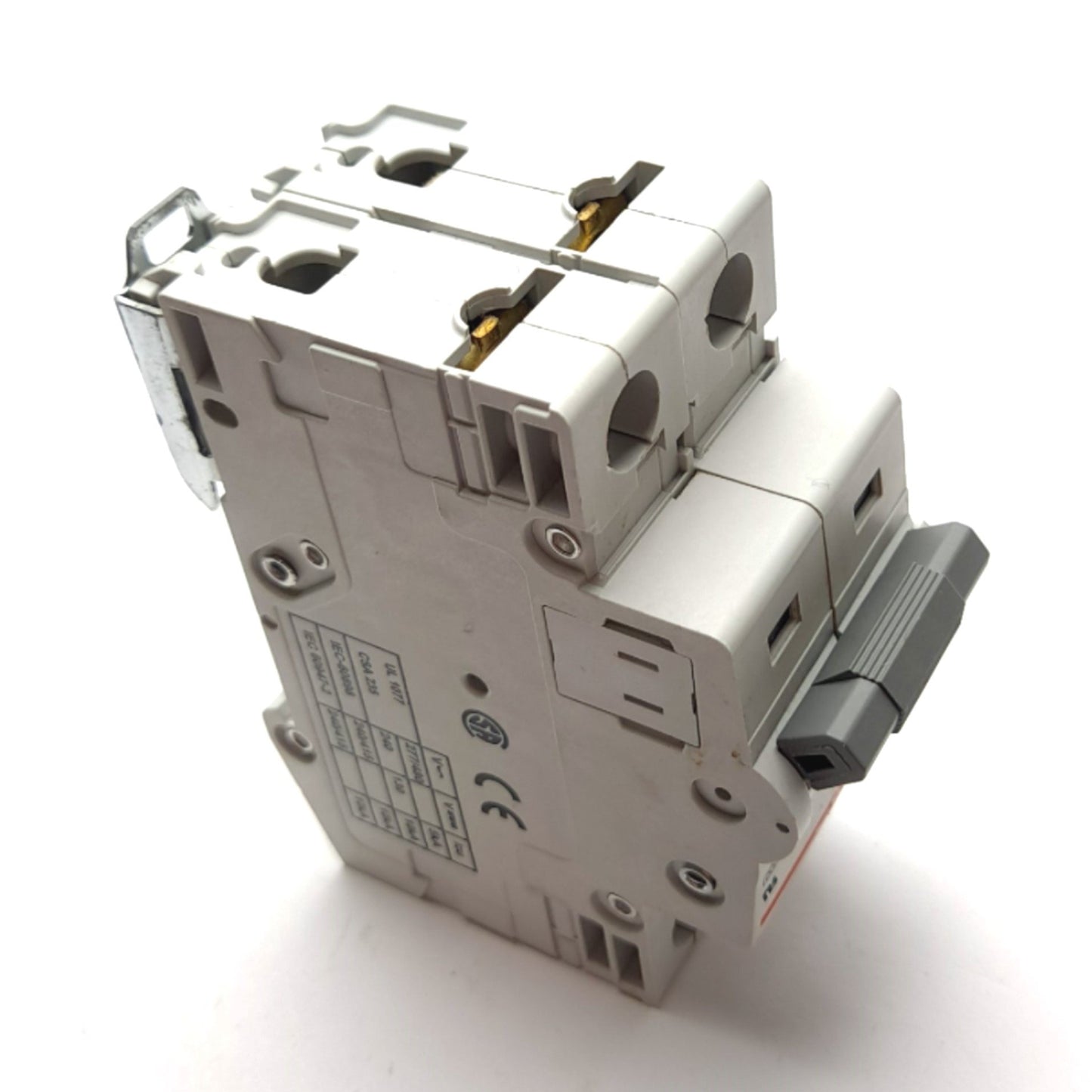 Used Cutler Hammer WMS2C07 C7 Circuit Breaker, 2-Pole, C-Curve, Rating: 7A 415VAC