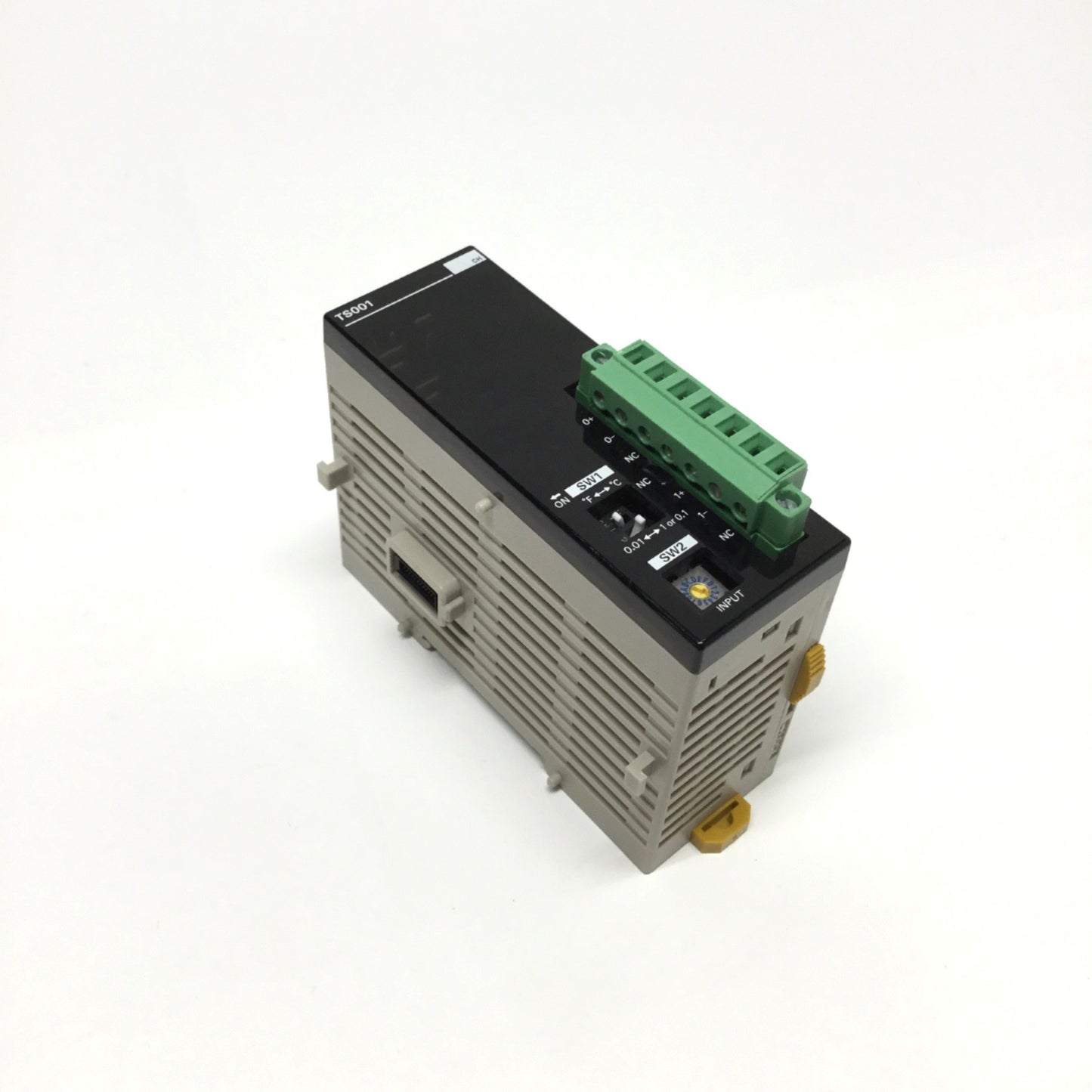 Used Omron CPM2C-TS001 Thermocouple Temperature Sensor Input Module, 2-CH, Type K / J