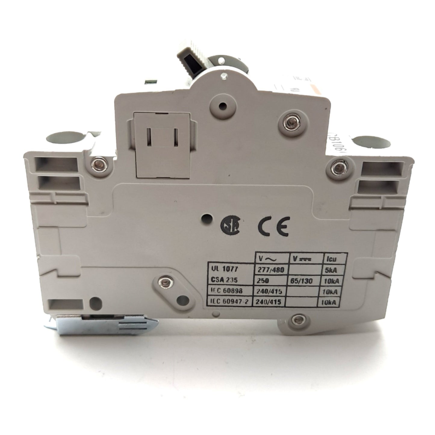 Used Cutler Hammer WMS1C03 Circuit Breaker, 1-Pole, C-Curve, Rating: 3A 240VAC