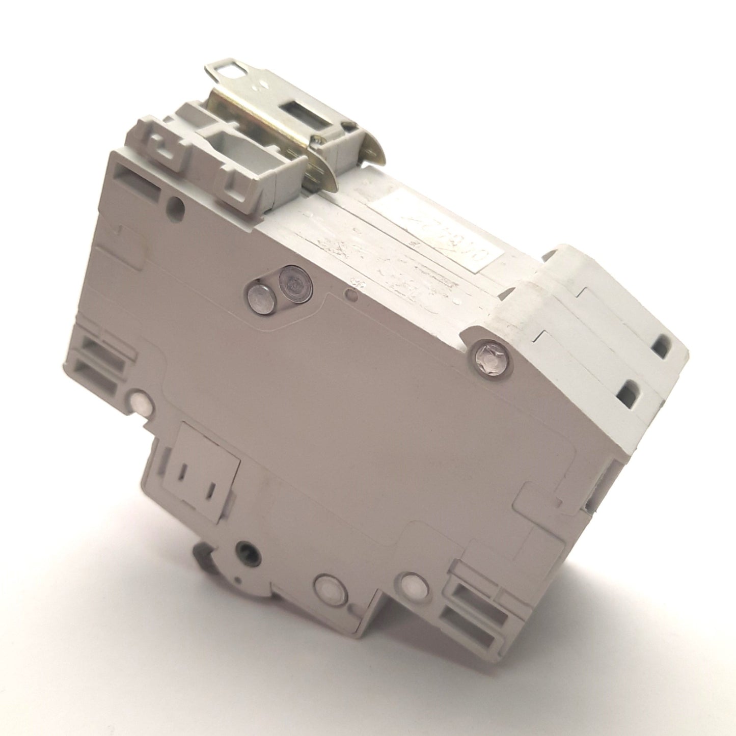 Used Cutler Hammer WMS2C03 Circuit Breaker, C-Curve, 2-Pole 480VAC 5A, DIN Rail