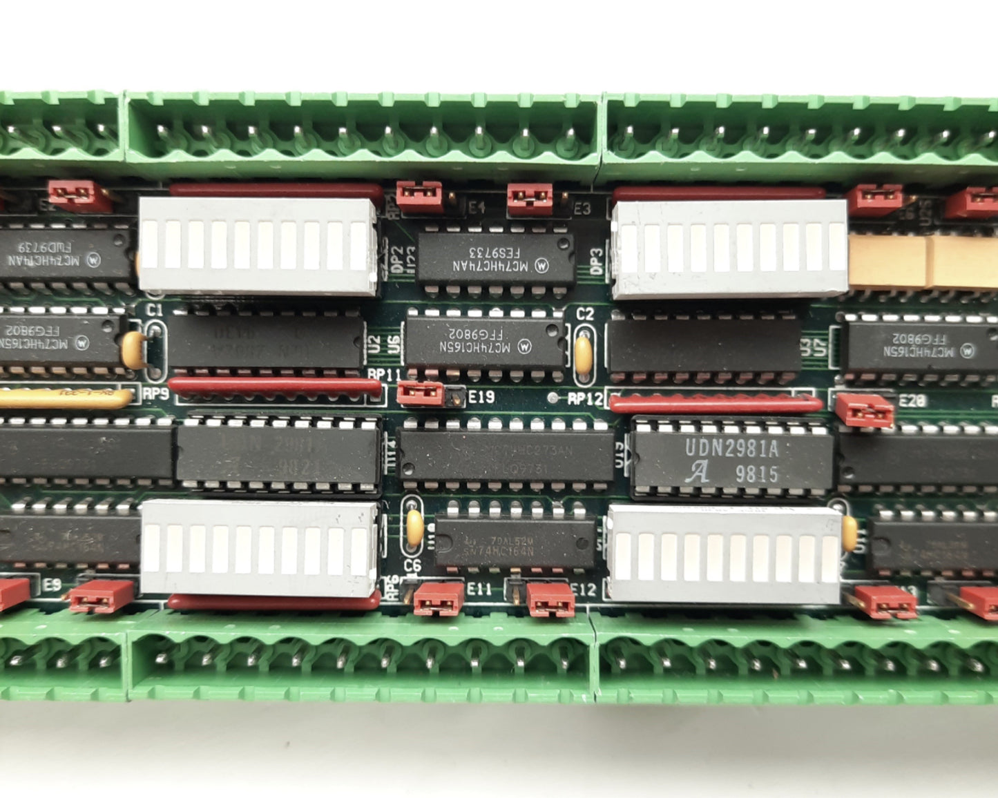 Used Delta Tau ACC-34A Opt 2 64-Bit Opto I/O Breakout Board Sourcing 32 In 32 Out DIN