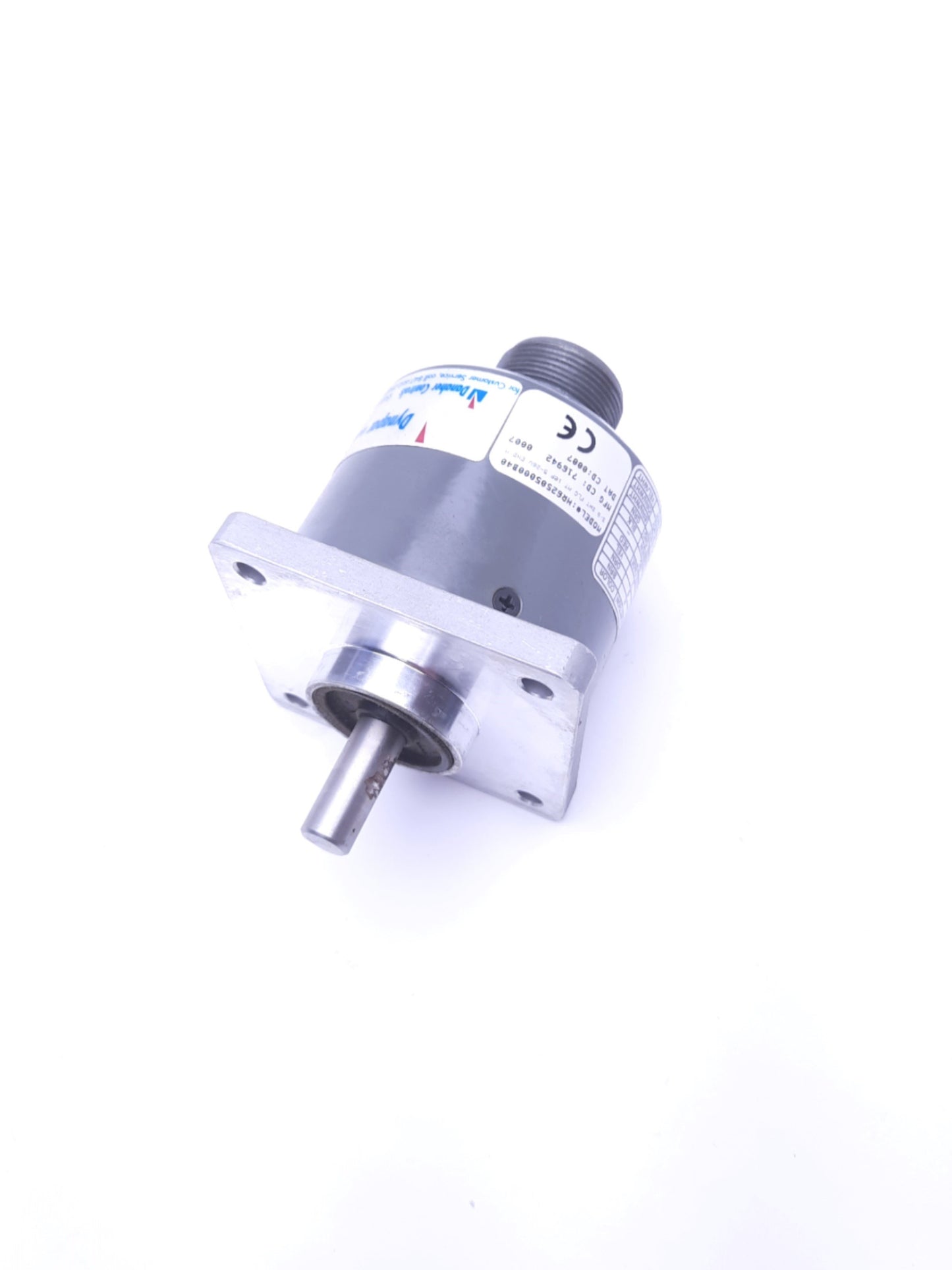 Used Dynapar HR62505000B40 Encoder 5-26VDC, 3/8" Shaft Bore, 500PPR, 10 Pin Male