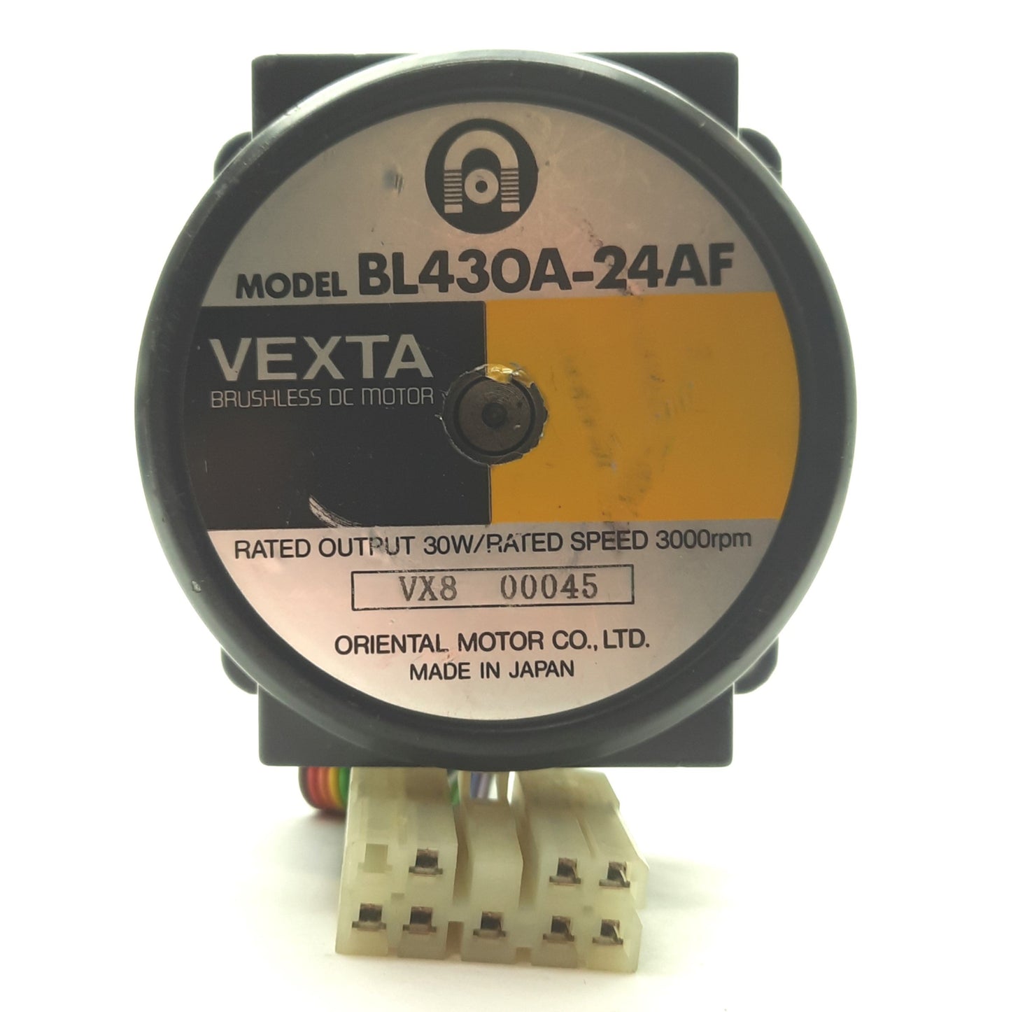 Used Oriental Motor Co BL430A-24AF Vexta Brushless DC Motor 3000RPM 30W