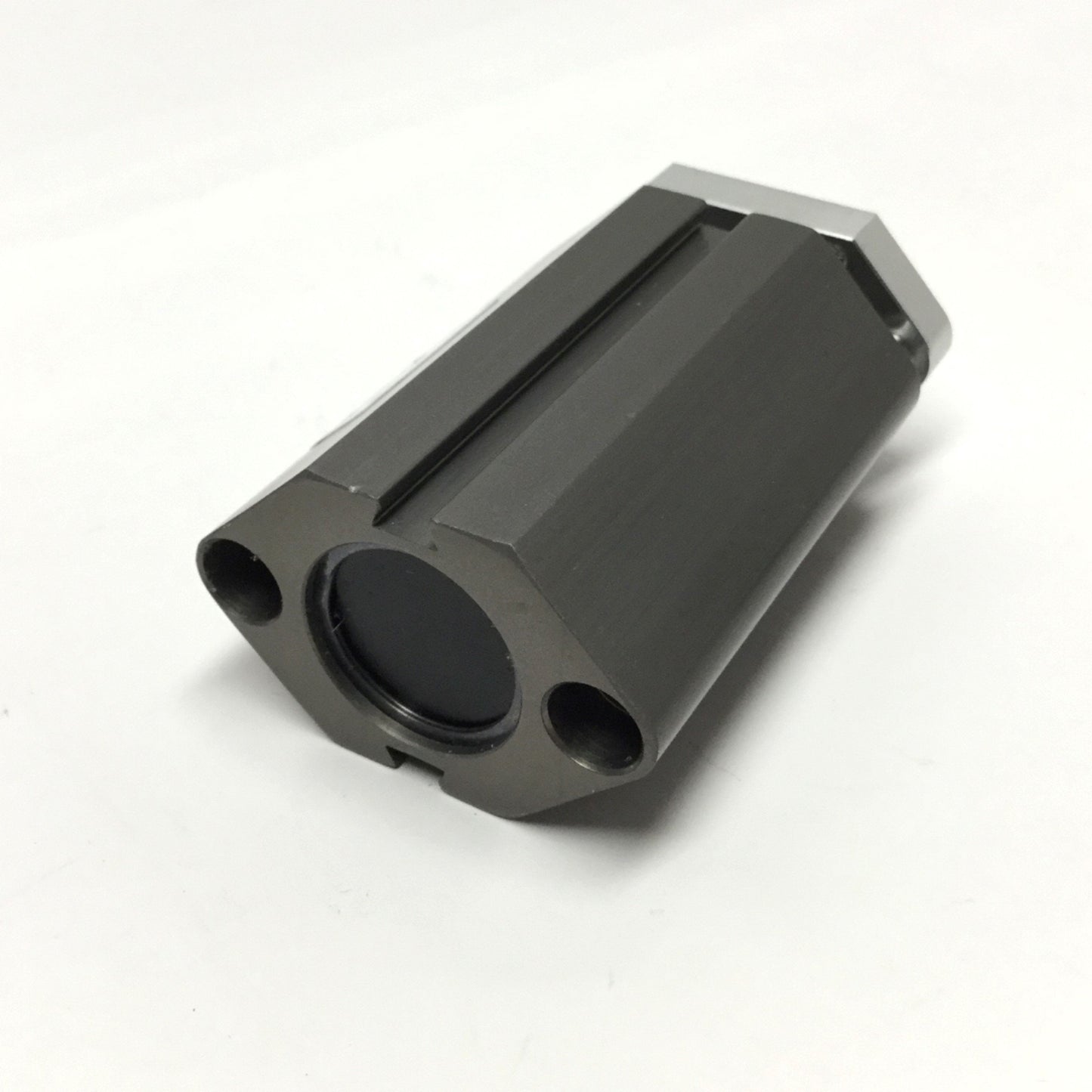 Used Fabco Air GTND-020-027 Guided Compact Pneumatic Cylinder, 20mm Bore, 27mm Stroke