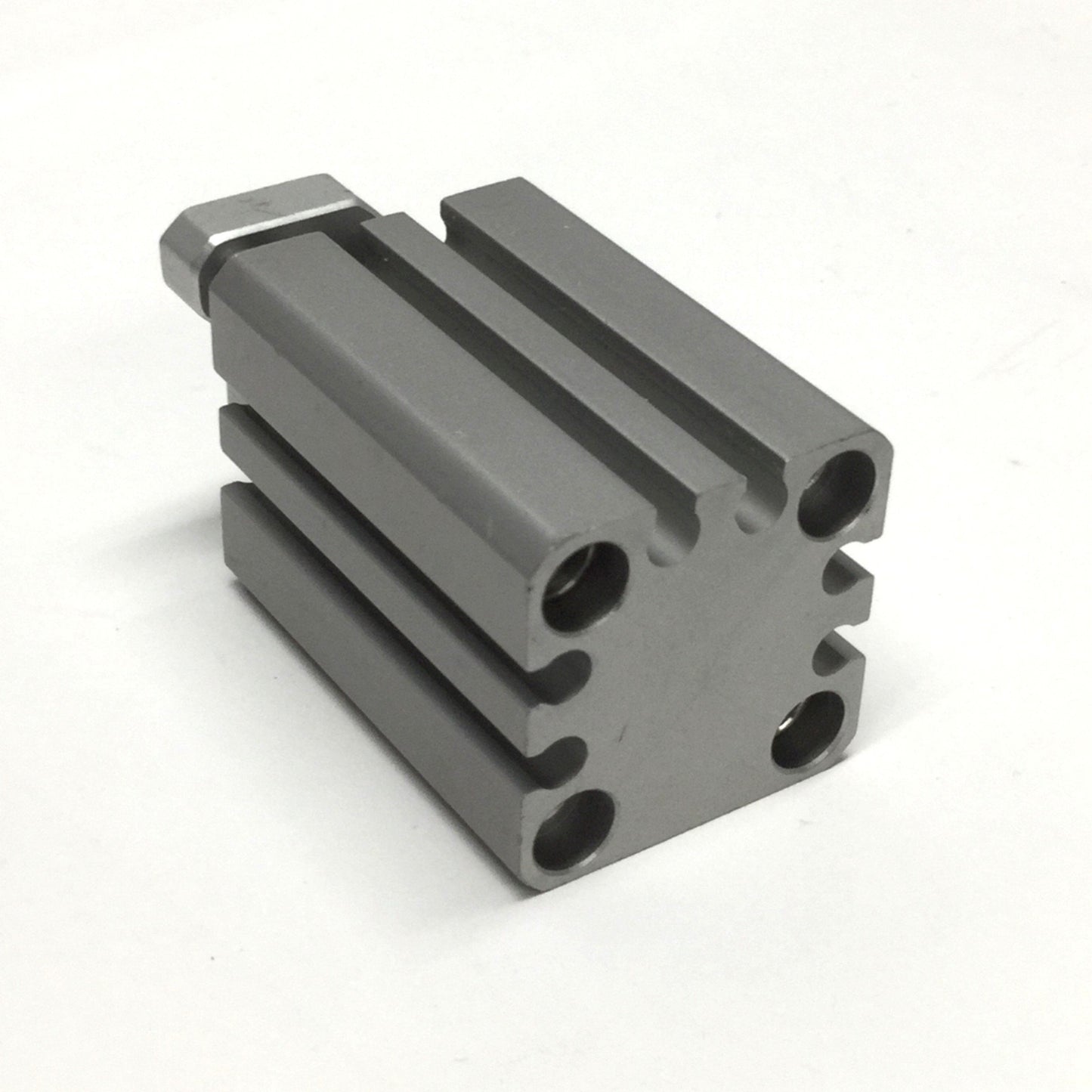 Used SMC CDQMB16-20 Compact Guide Rod Cylinder, 16mm Bore, 20mm Stroke, M5 Ports