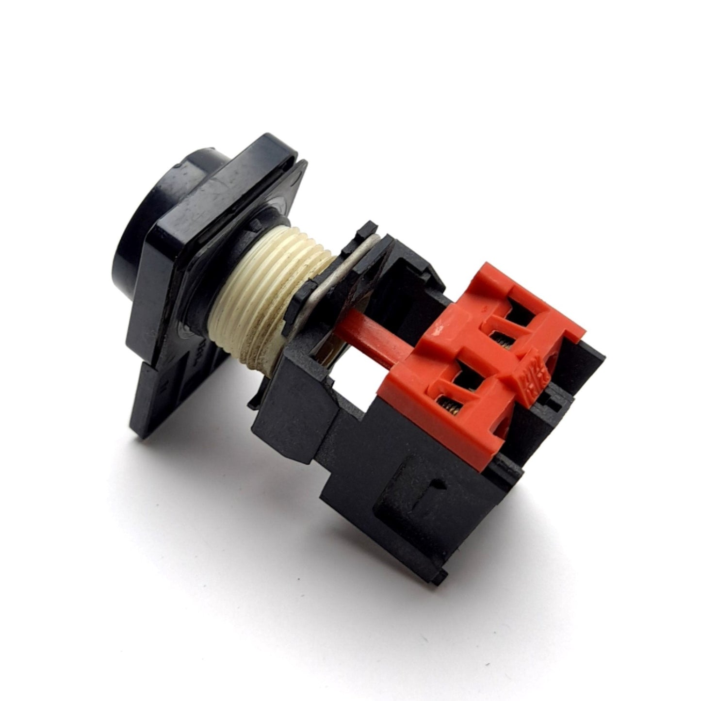 Used Square D 9001 Red Push Button With DA01 N/C Contact Block 16A 500VAC