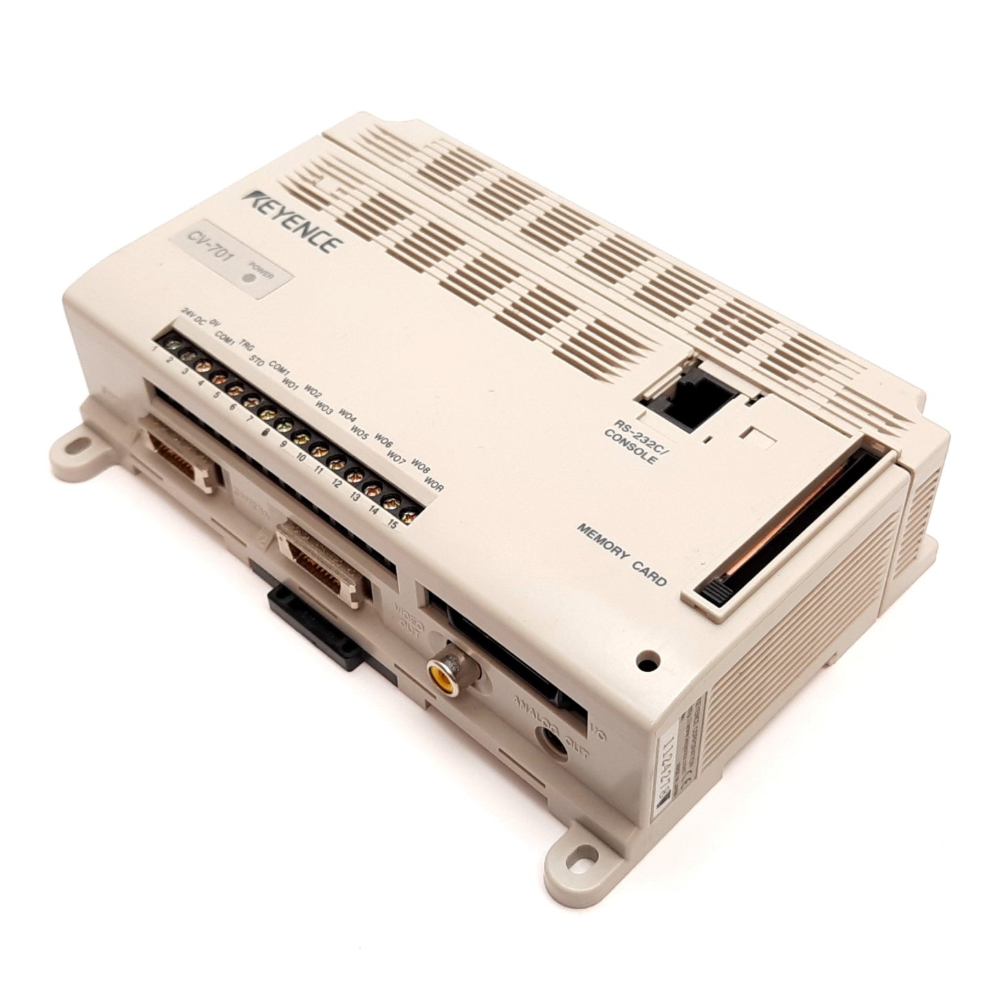 Used Keyence CV-701 Image Sensor Vision System Controller, 508x480 Pixels