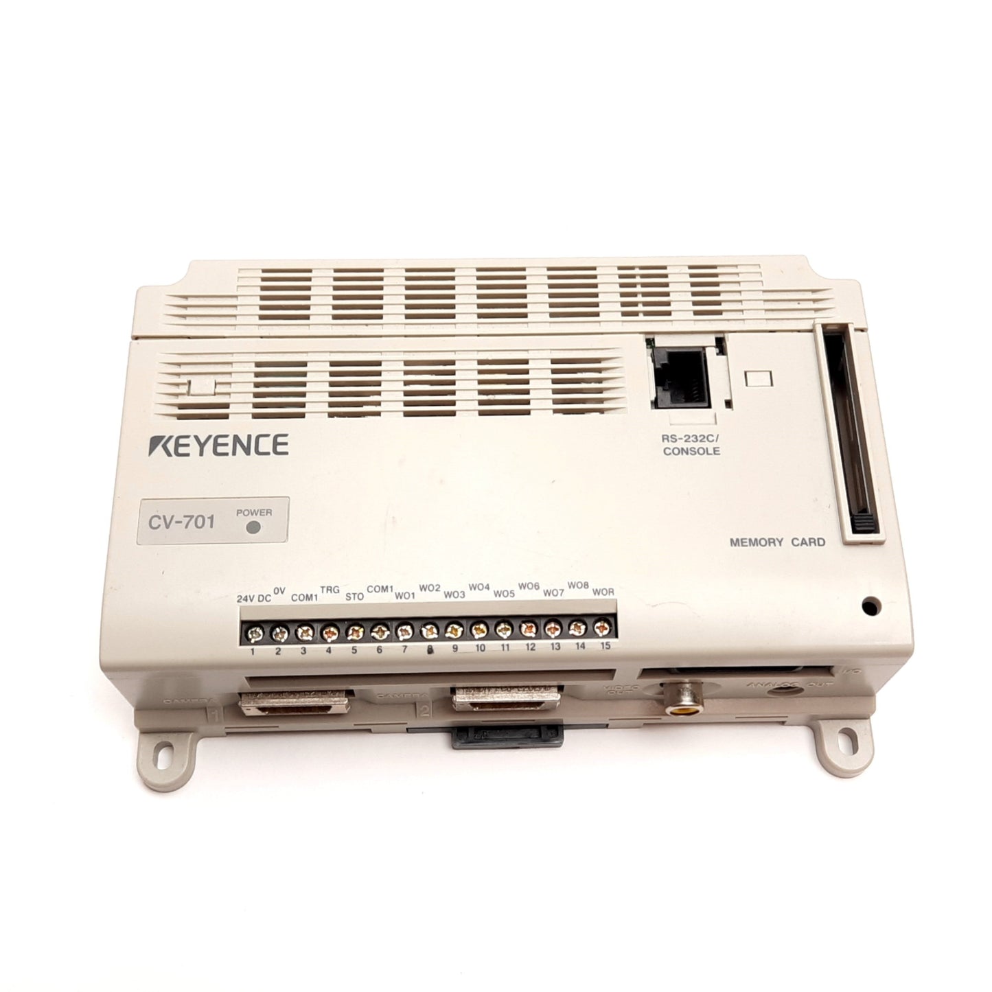 Used Keyence CV-701 Image Sensor Vision System Controller, 508x480 Pixels