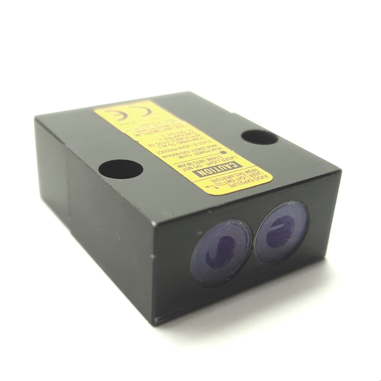 Used Diode Laser Concepts Red Crosshair LASER Module, 2x 1mW, 620-690nm 90°, 5VDC