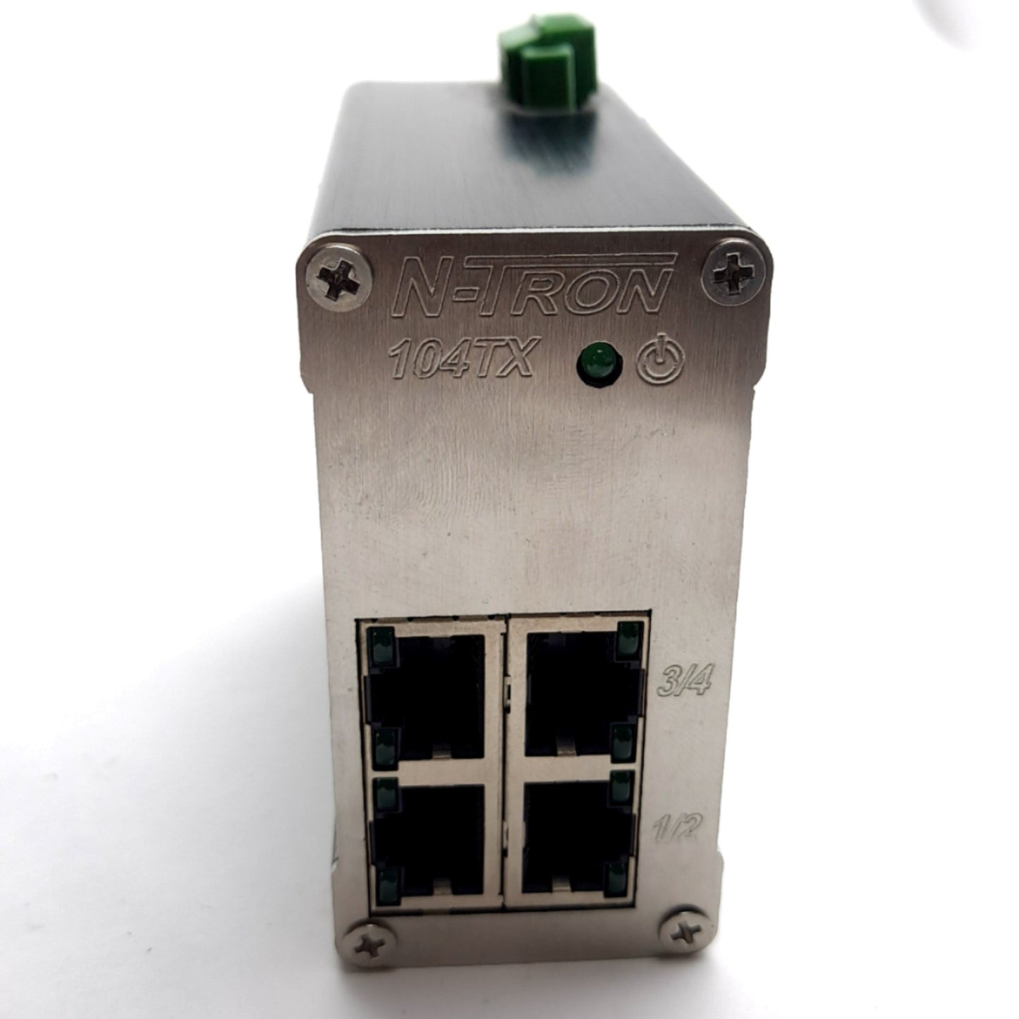 Used Red Lion Controls N-Tron 104TX Industrial Ethernet Switch 800 Mb/s