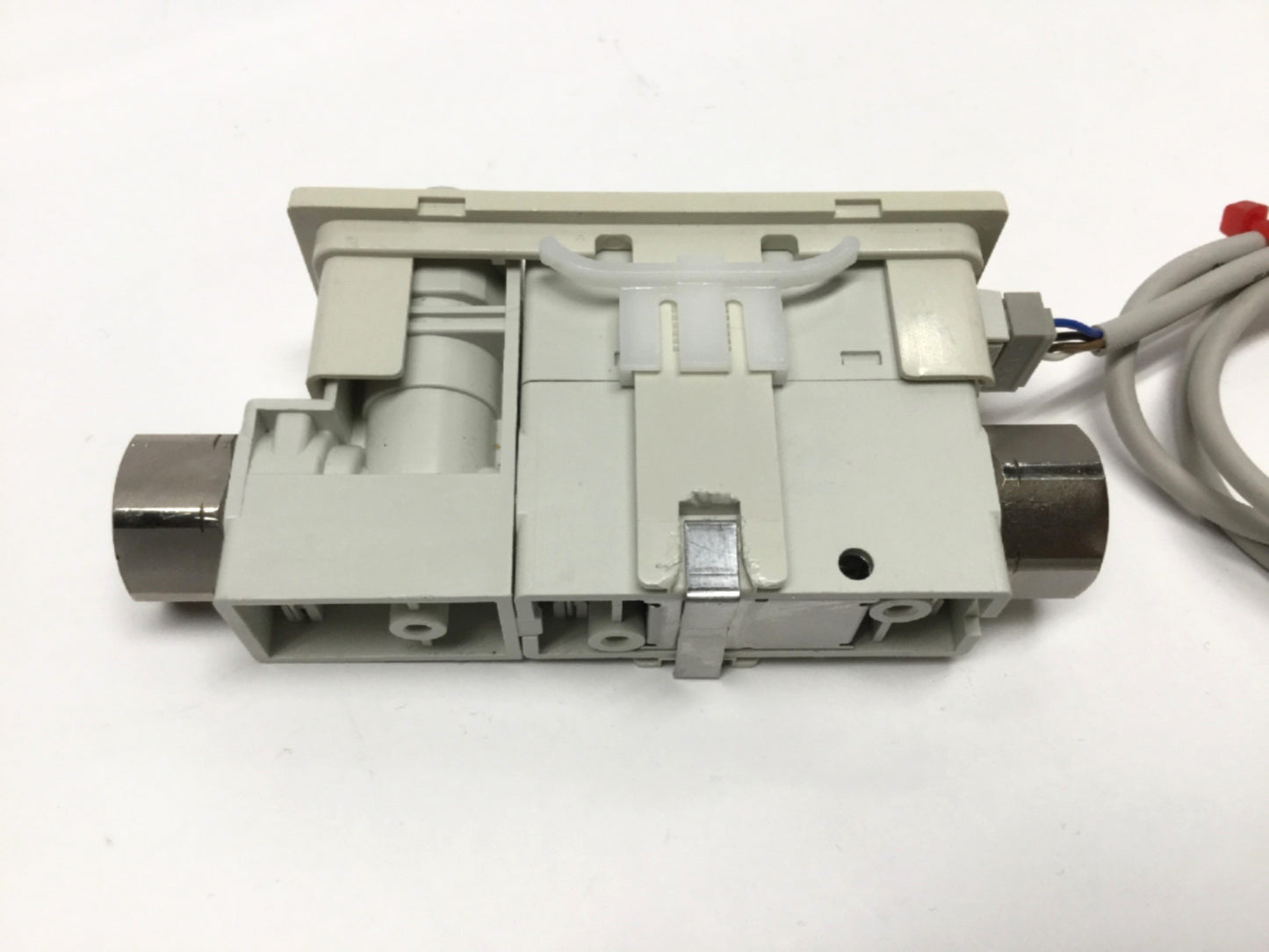 Used SMC PFM750S-N01-E Digital Flow Switch, 1-50L/min, 0.75MPa, PNP + Analog 1-5V Out