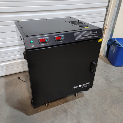 Used Photocentric Cure L2 Large Format UV Curing Oven 550 x 350 x 500mm 0-65°C 110VAC