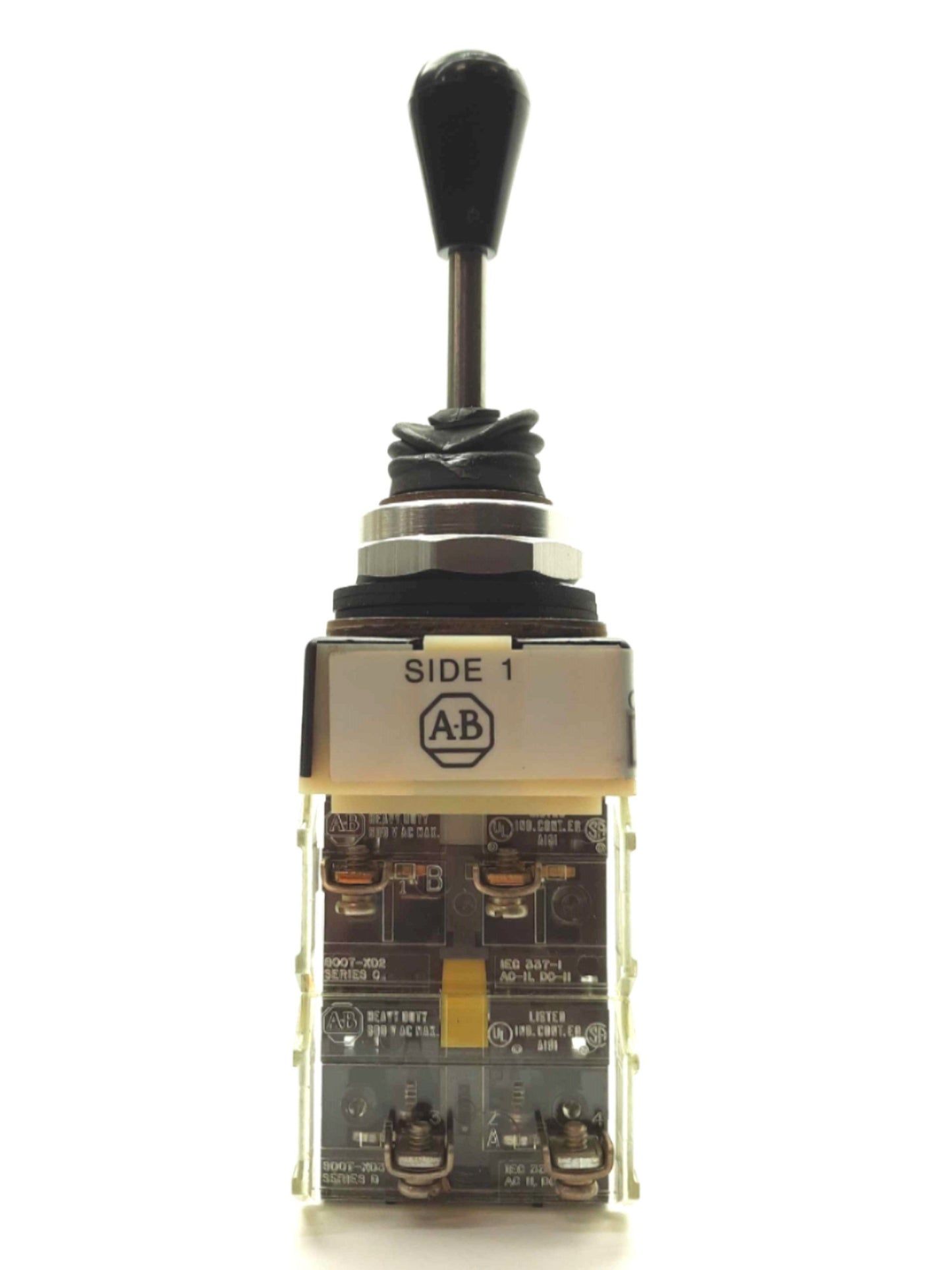 New Allen Bradley 800T-T4SB26 Joystick, 4 Direction, 3x NO 1x NC, 600VAC 10A