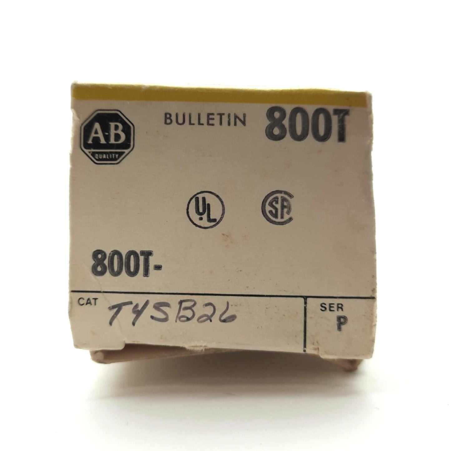 New Allen Bradley 800T-T4SB26 Joystick, 4 Direction, 3x NO 1x NC, 600VAC 10A
