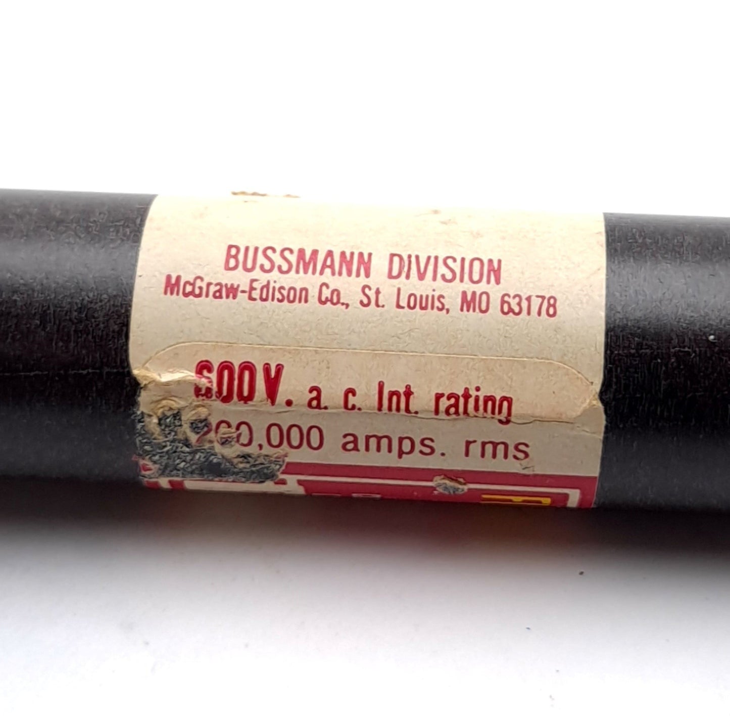 Used Lot of 3 BUSSMANN FRS-R-30 Time Delay Fuse, Rating: 30A 600VAC, Classe RK5