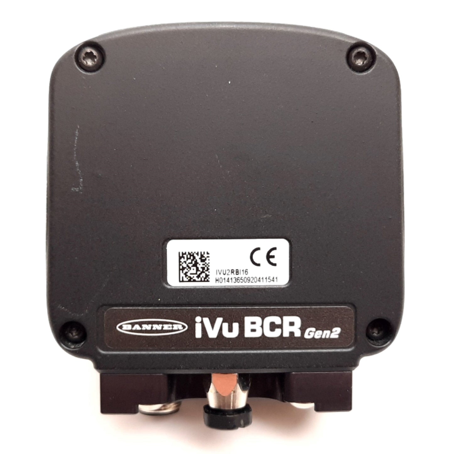 Used Banner IVU2RBI16 iVu BCR Gen2 Barcode Reader, IR Ring Light, 16mm Lens, 10-30VDC