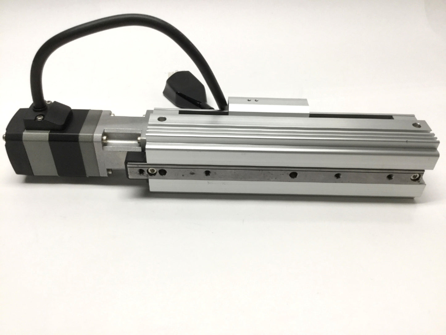 Used Oriental EASM4XE010ARAC EZ LIMO Motorized Ball Screw Linear Slide Actuator 100mm
