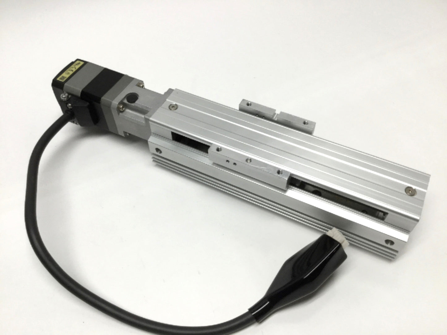 Used Oriental EASM4XE010ARAC EZ LIMO Motorized Ball Screw Linear Slide Actuator 100mm