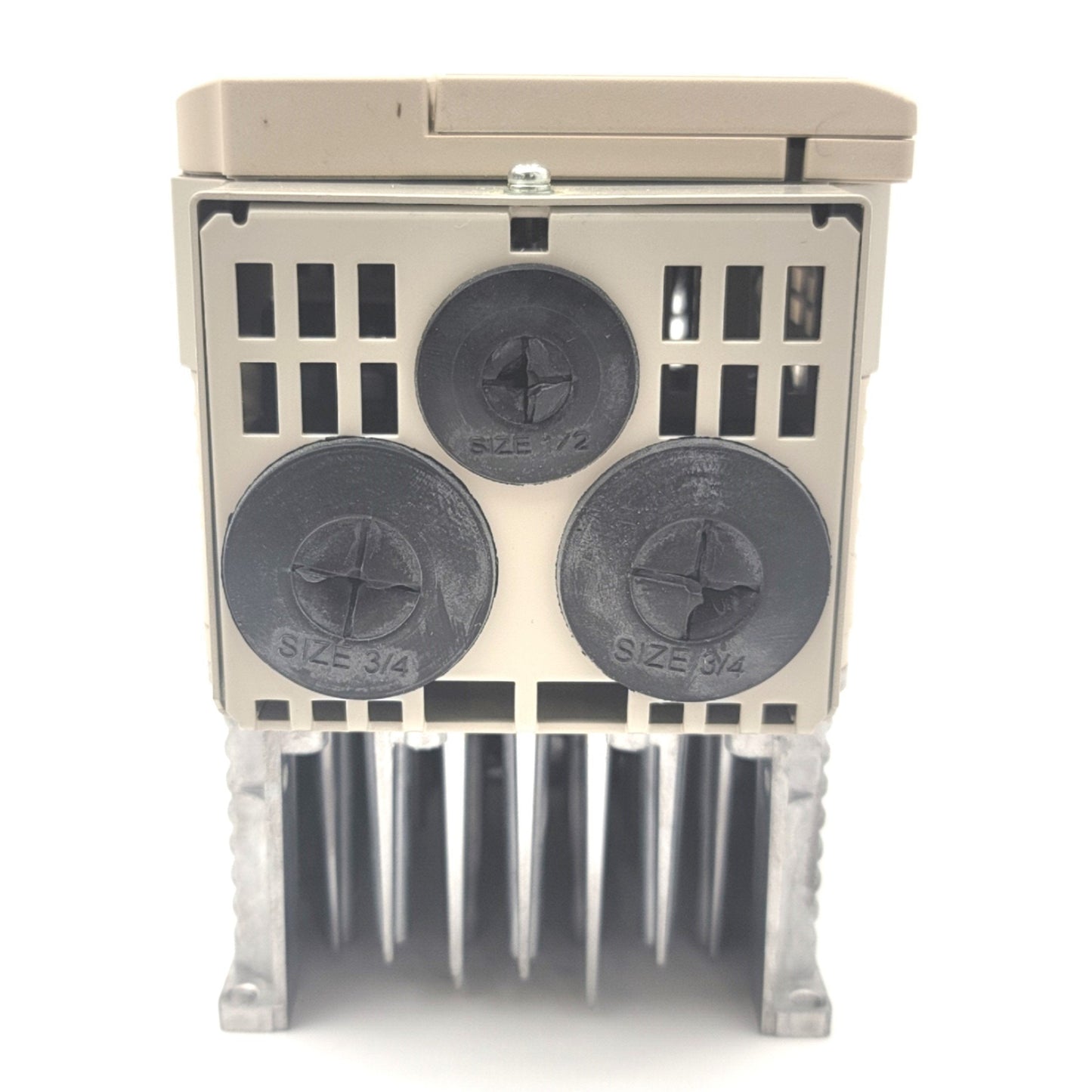 Used Yaskawa CIMR-VU4A0005FAA Variable Frequency Drive 3HP, 380-480VAC, 5.9A, 0-400Hz