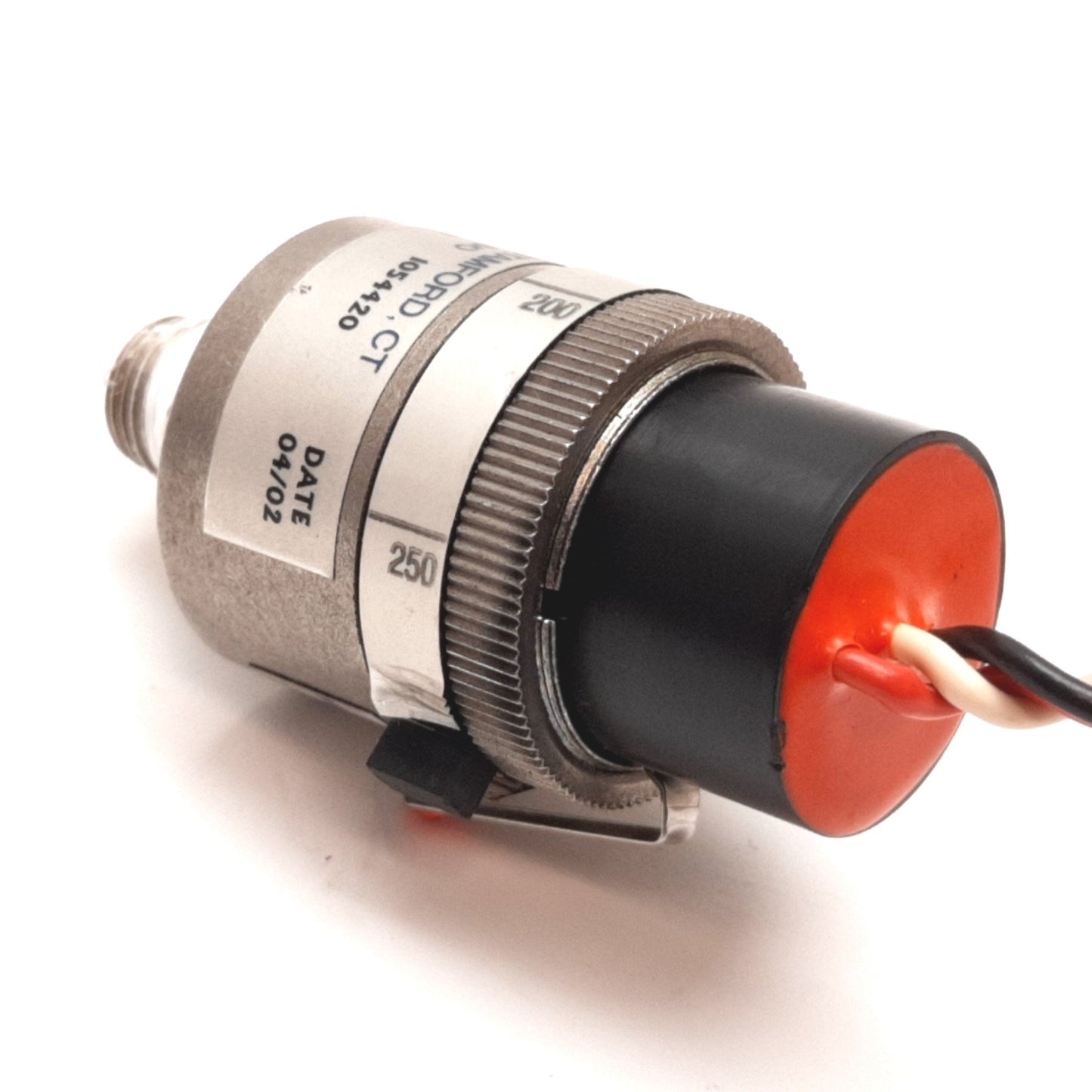 Used Omega PSW-524 Pressure Switch, SPST, Pressure: 7.5-250psi, Connection: 1/8" NPT