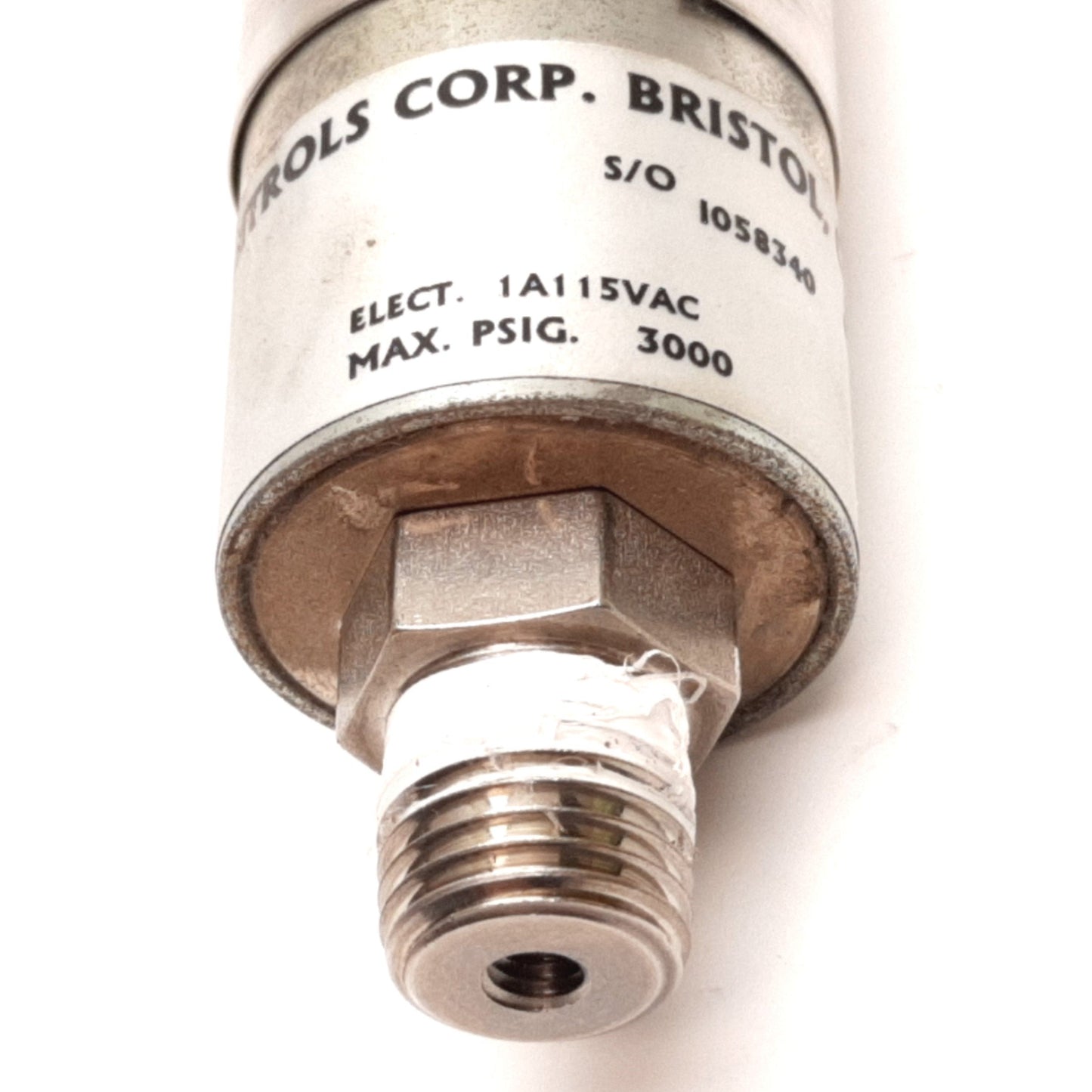 Used Whitman P605-1-C12L-DIS Pressure Switch, SPST, Pressure: 400-1500psi, 1/4" NPT