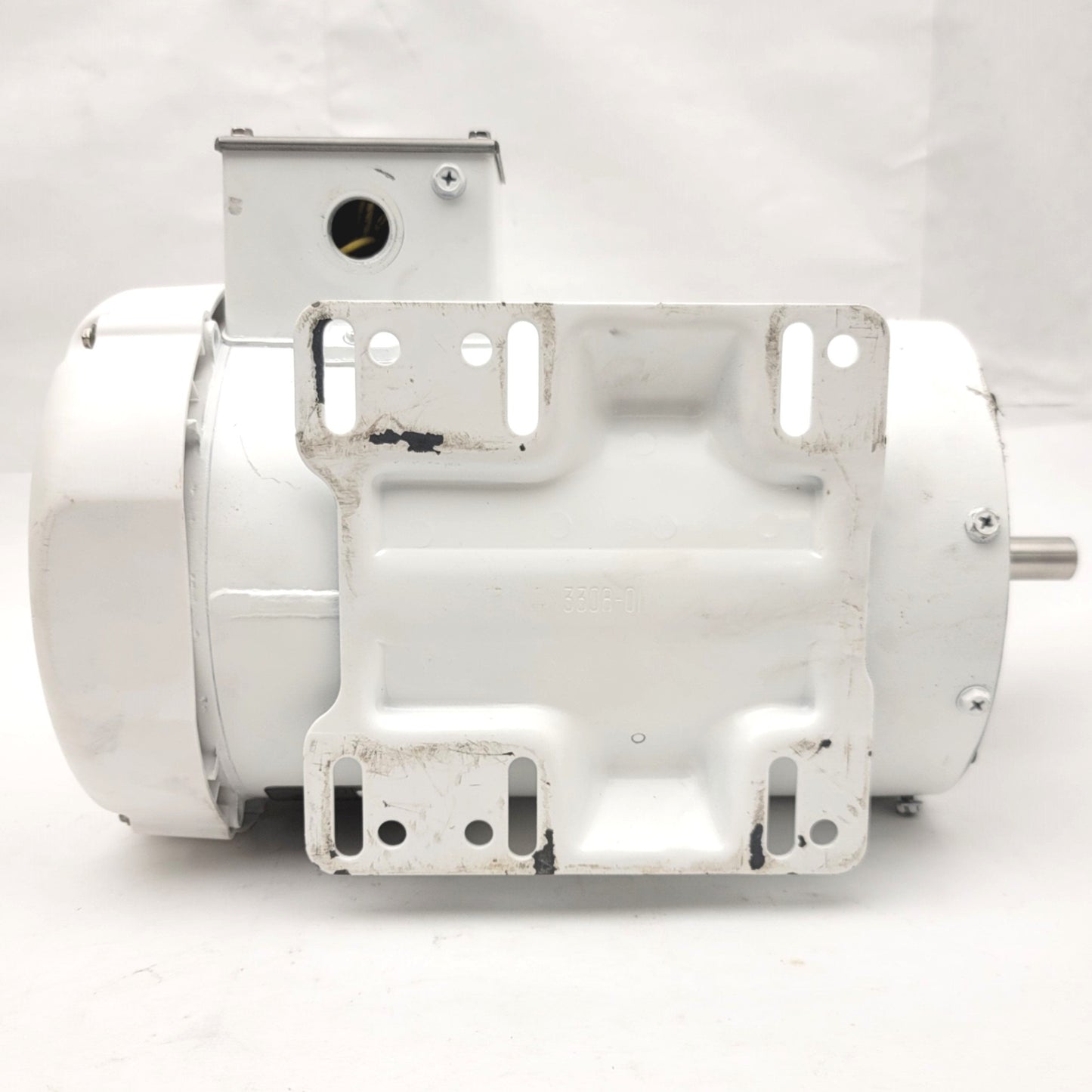 Used Leeson C6C34WK9G 114637.00 Washguard Motor 2HP, 3450RPM, 56HC, 115/208-230VAC