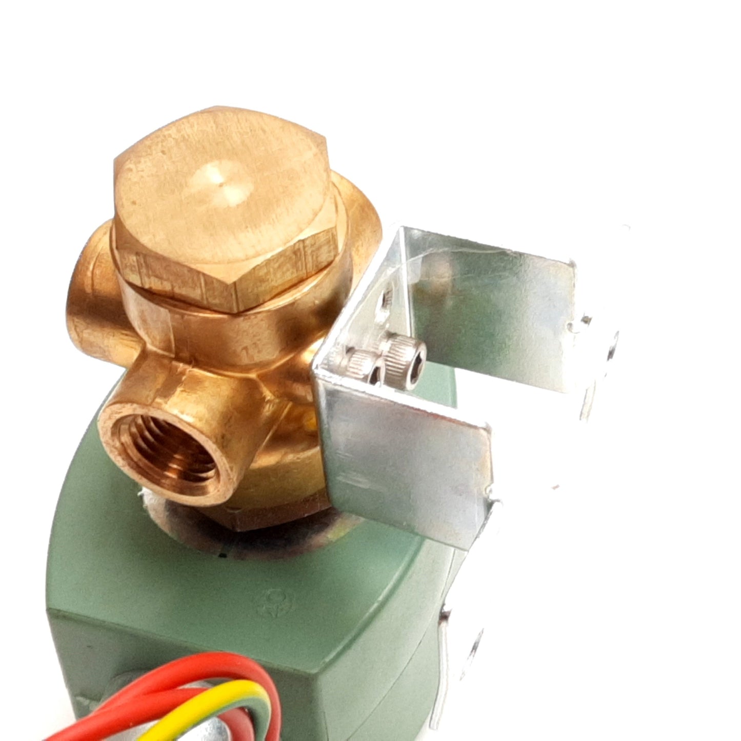 Used Asco 8320G180 Solenoid Valve, 3-Way N/C, Coil: 24VDC, Ports: 1/4" NPT