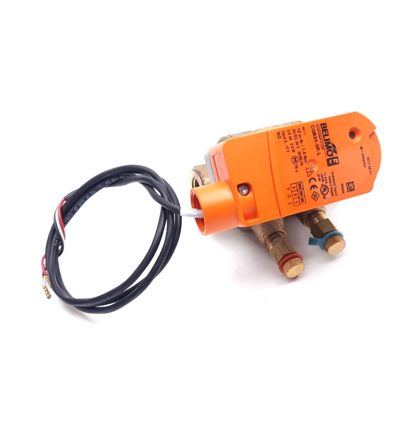 New Belimo CQB24-SR-L Valve Actuator Non Fail Safe 24VDC/VAC 0.3W 12in-lb NO NEMA 2