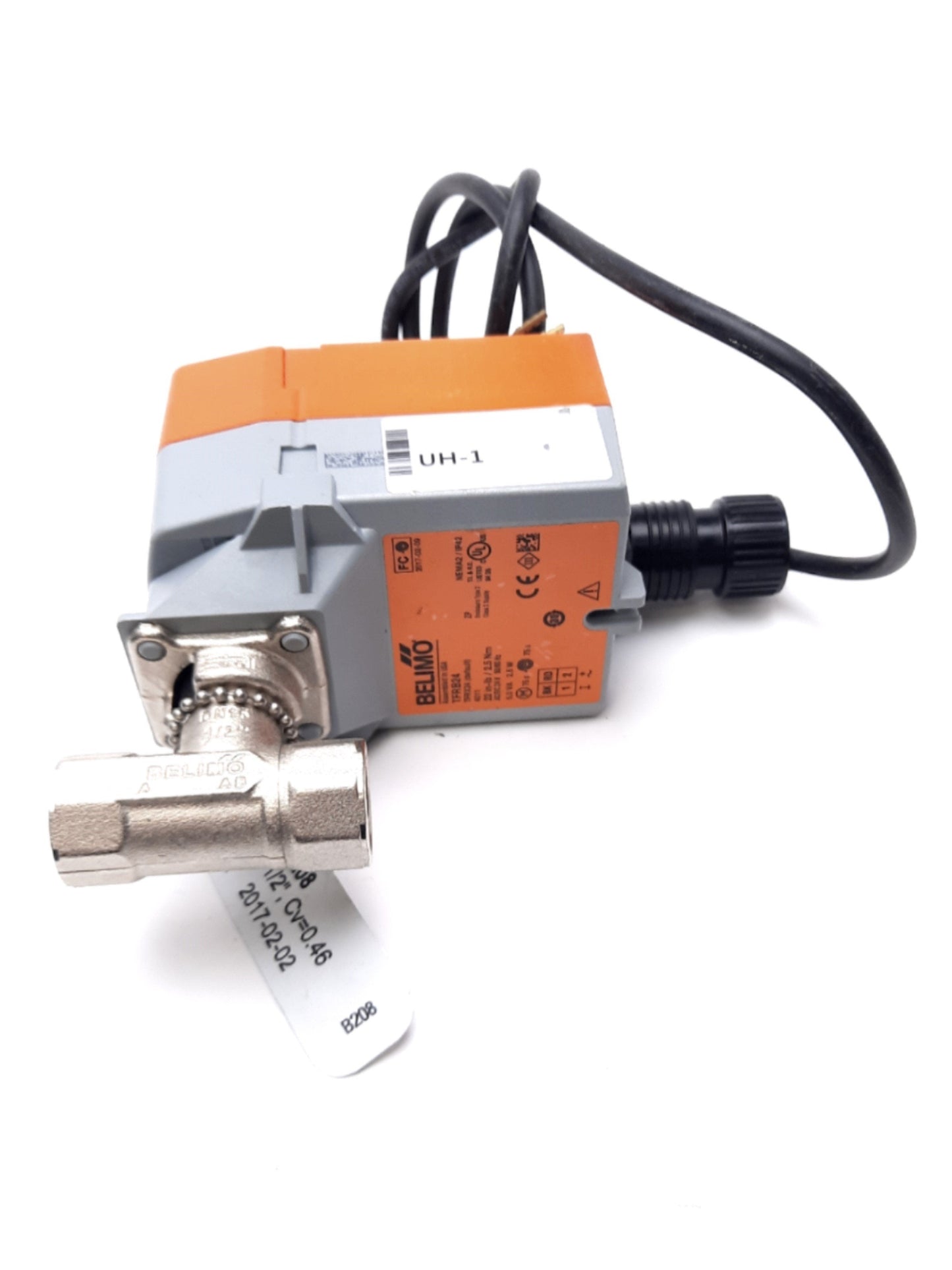 New Belimo TFRB24 Valve Actuator Spring Return 24VAC/VDC 1.3W 22 in-lb IP42 NEMA 2