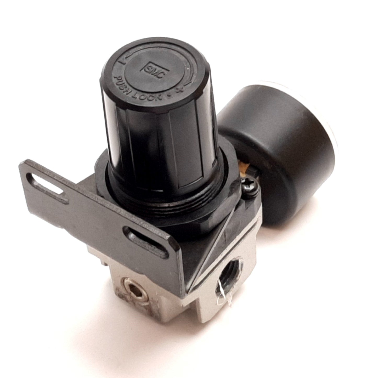 Used SMC NAR2060-N02 Pneumatic Regulator, Set Pressure: 0.1-0.85MPa, 1/4" NPT